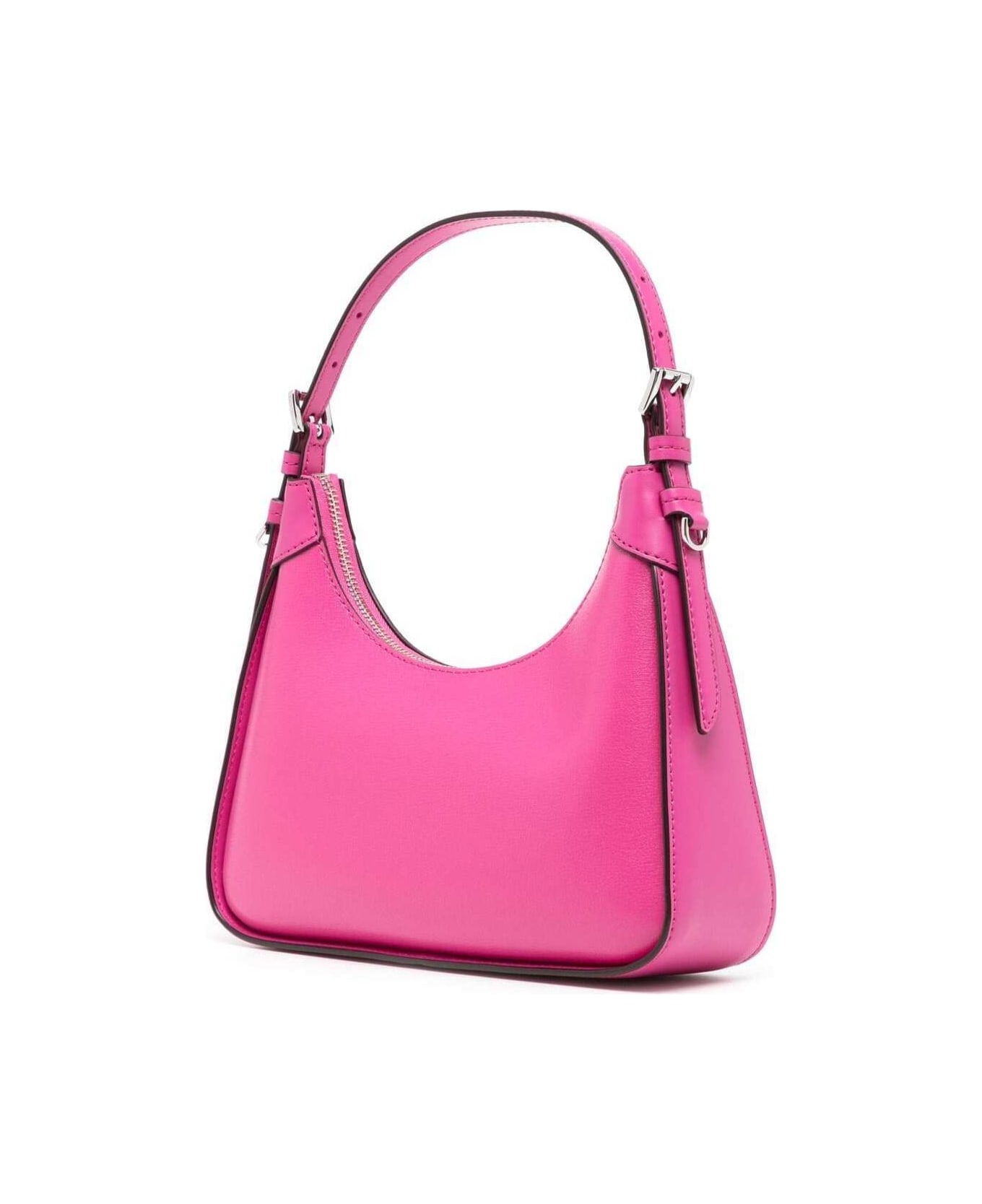 MICHAEL Michael Kors Fuchsia Pink Wilma Shoulder Bag In Leather Woman - Fuxia