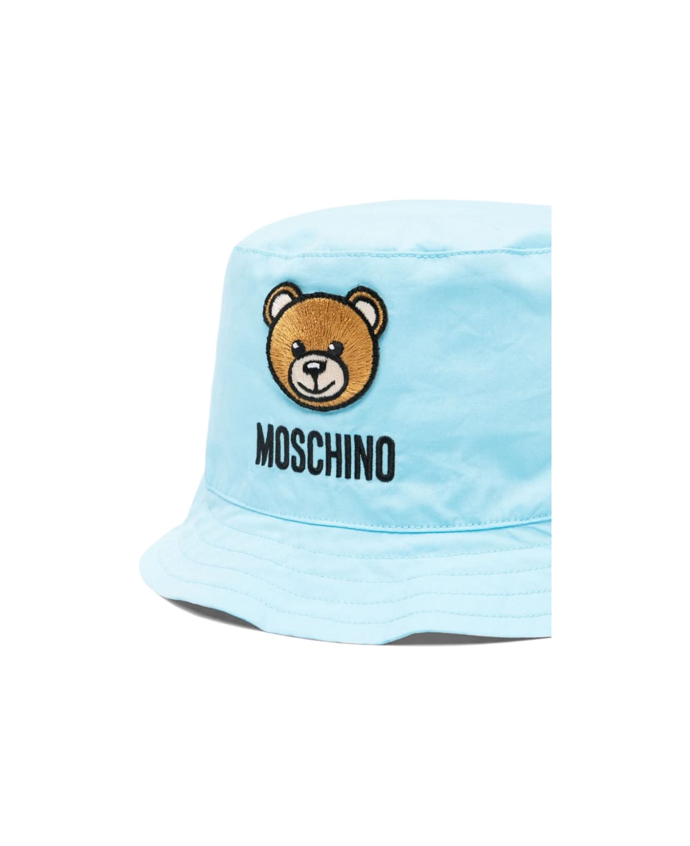 Moschino Hat With Gift Box - BLUE アクセサリー＆ギフト