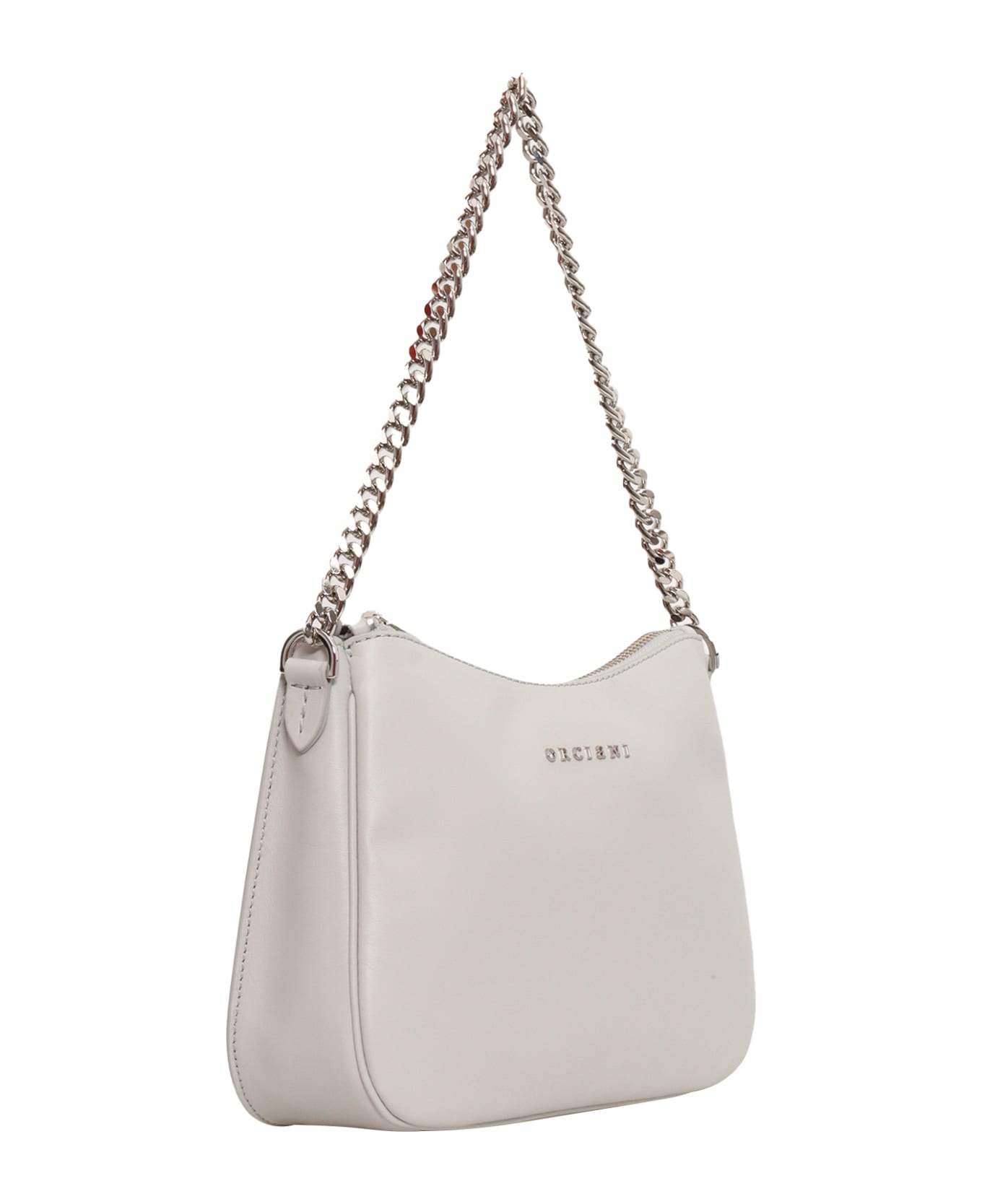 Orciani White Clutch Bag - WHITE