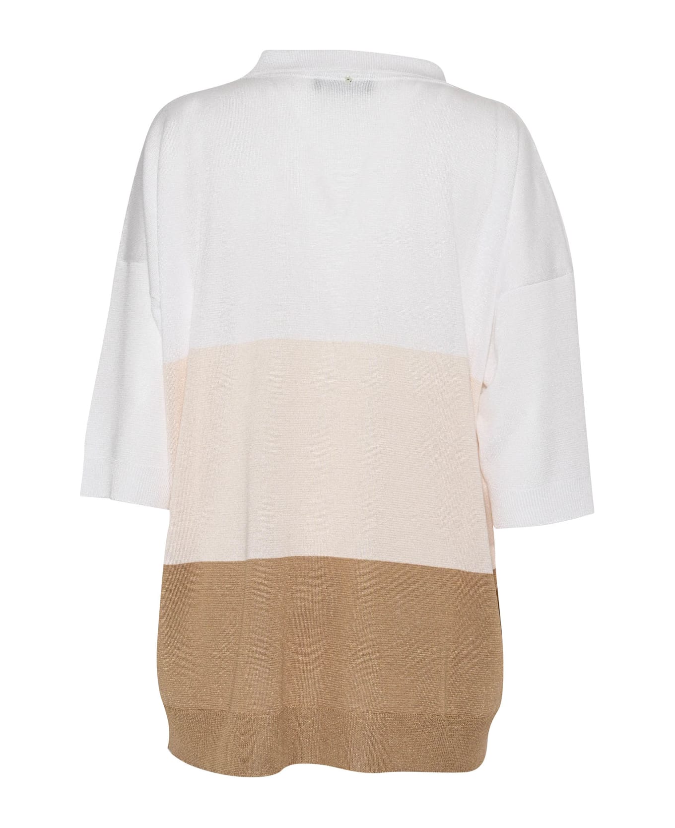 Lorena Antoniazzi Knit Polo - WHITE