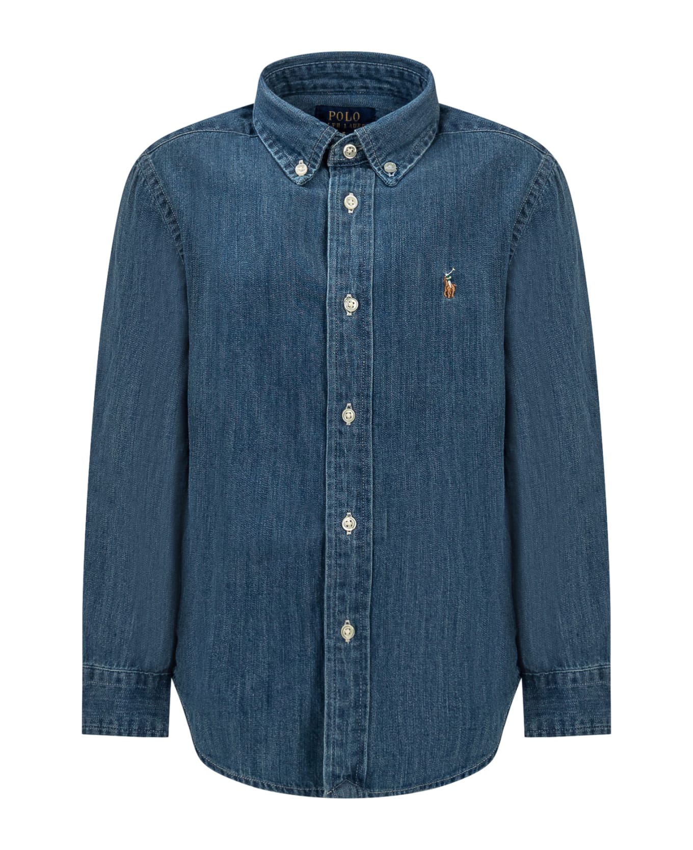 Polo Ralph Lauren Denim Shirt - DK BLUE シャツ