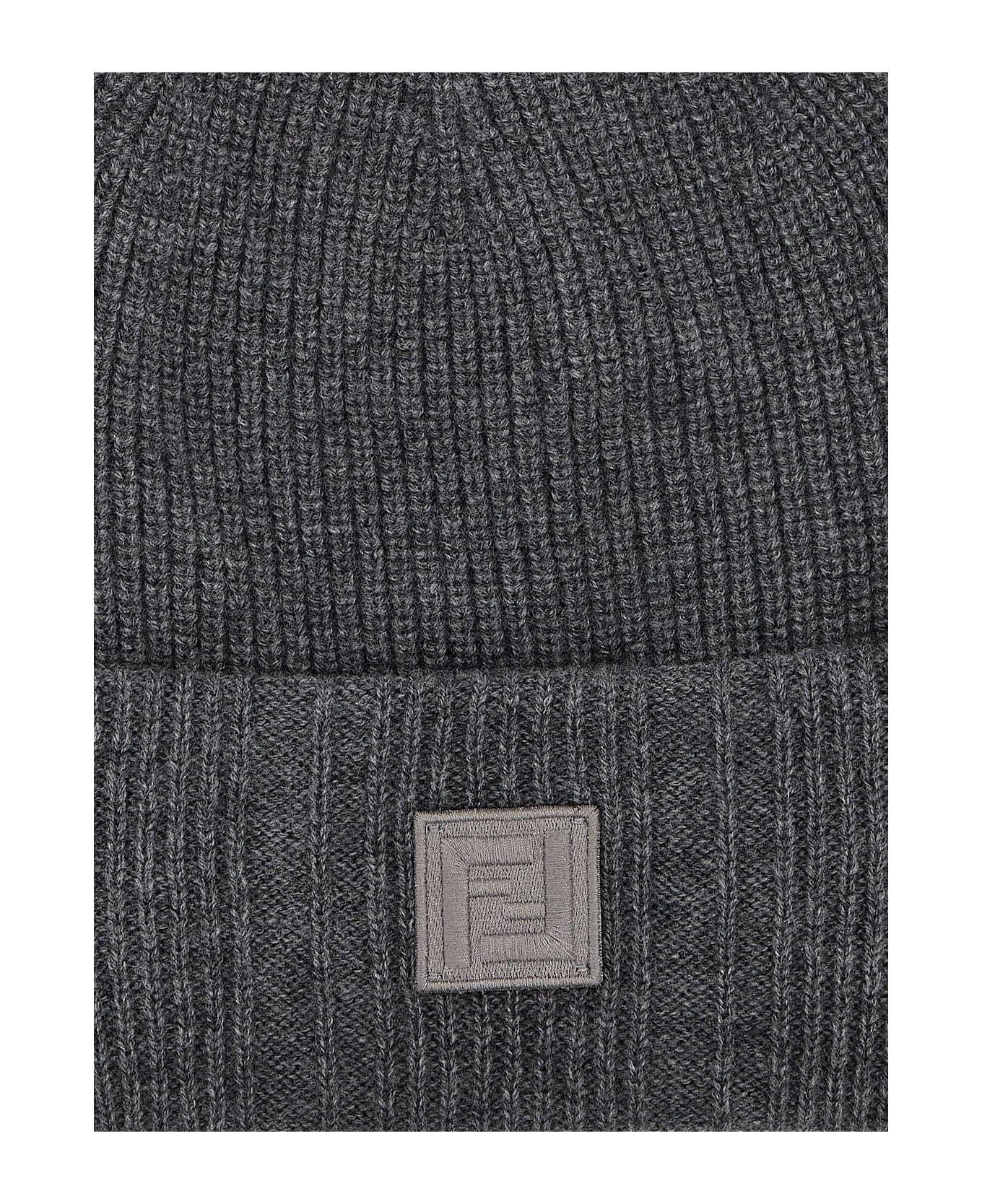 Fendi 'ff' Cap - Gray