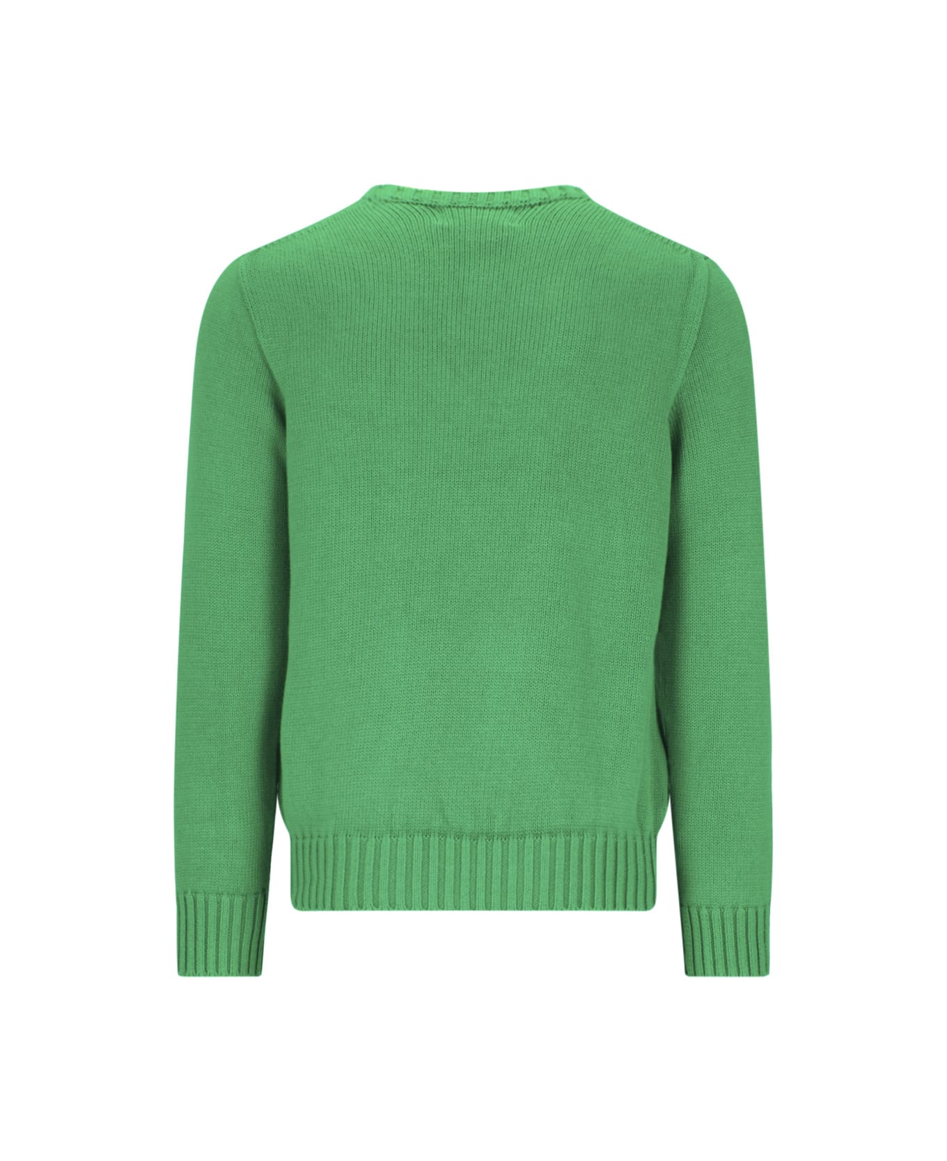 Ralph Lauren Iconic Embroidery Sweater - GREEN ニットウェア