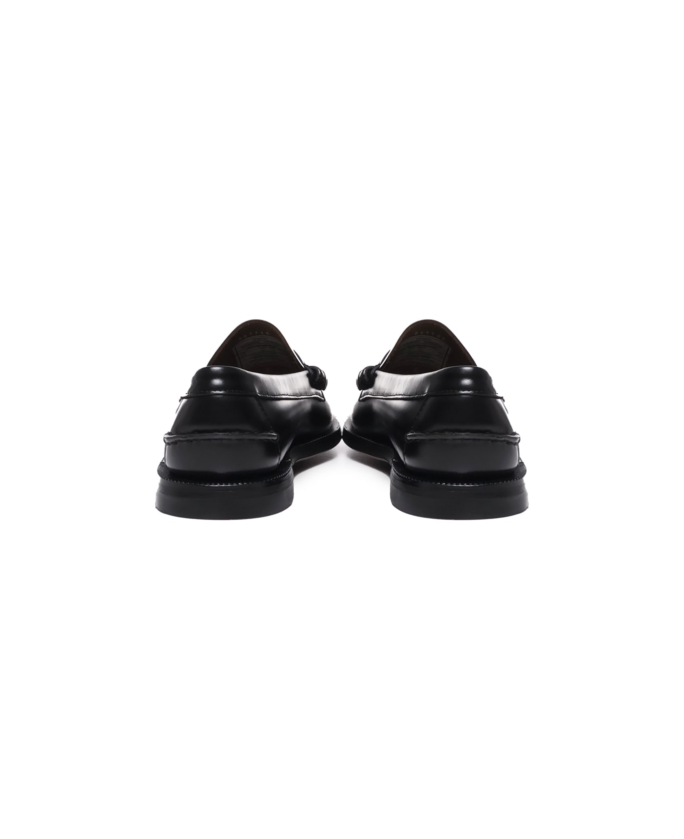 Sebago Classic Dan Loafers In Soft Leather - Black