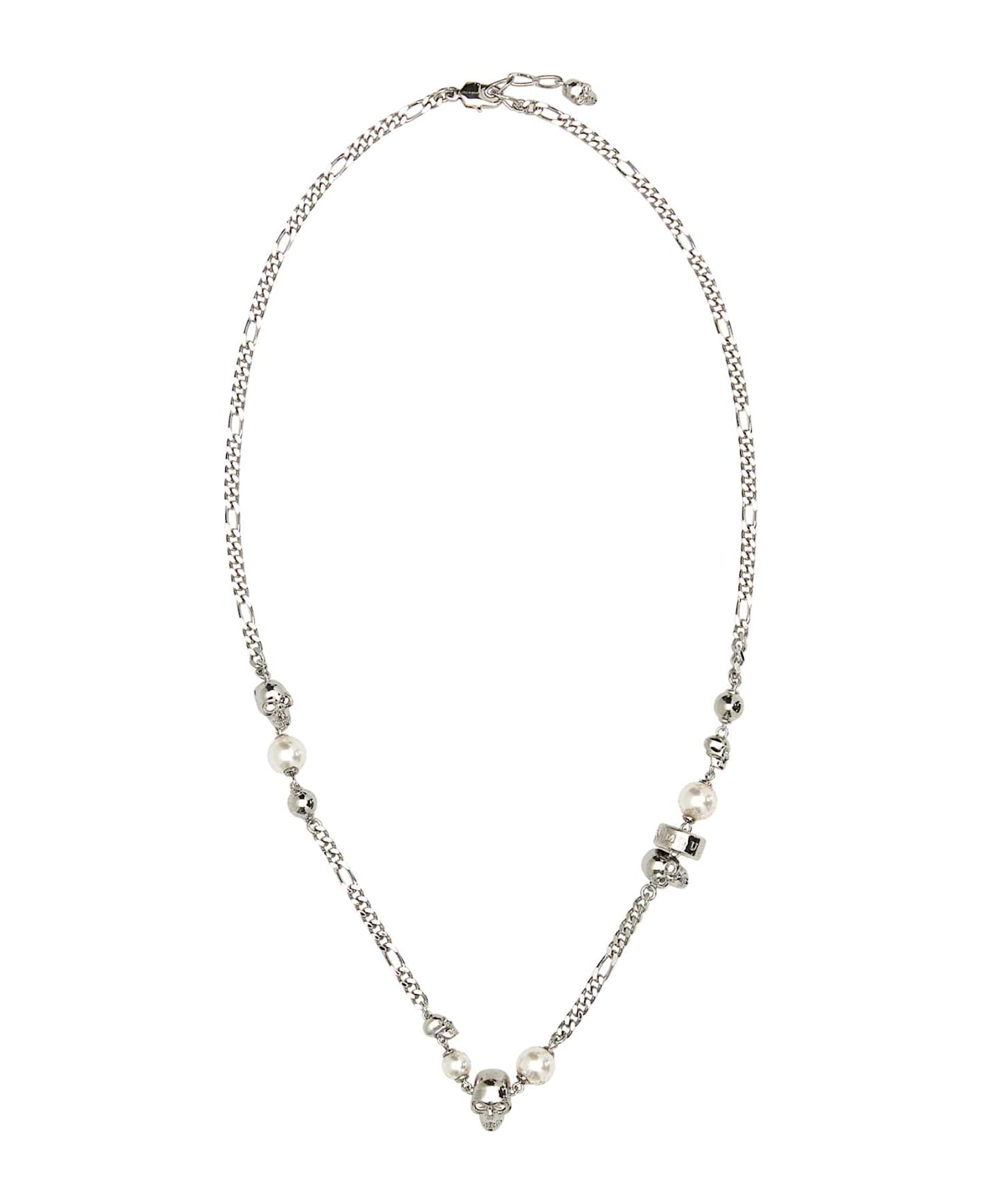 Alexander McQueen 925 Silver Necklace - SILVER