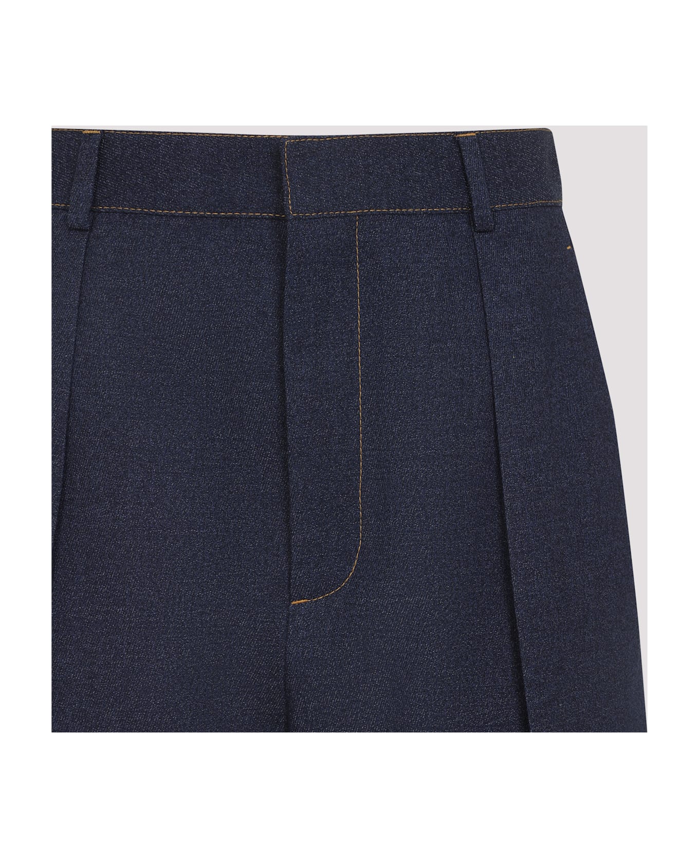 Bottega Veneta Drill Pants - Dark Indigo ボトムス