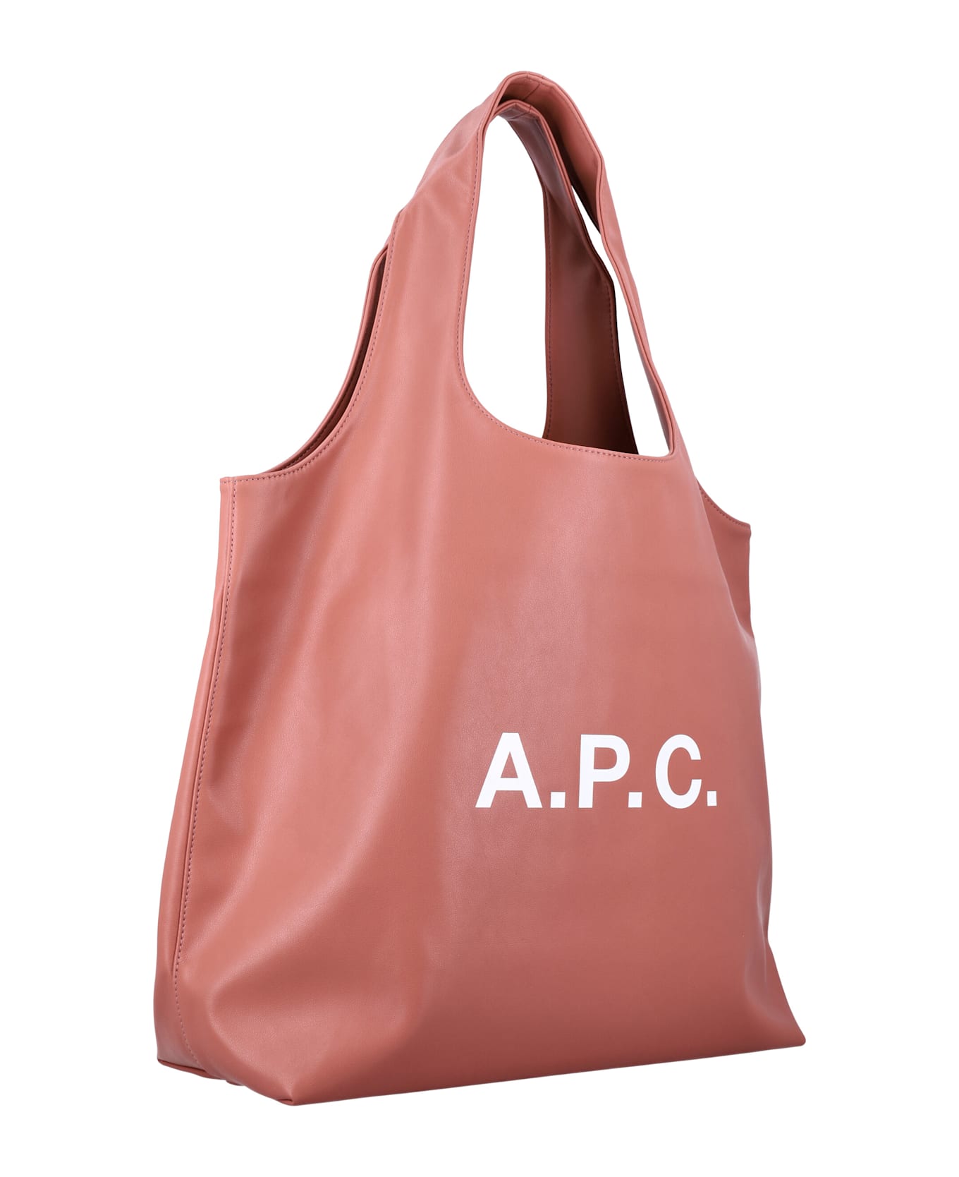 A.P.C. Ninon Tote Bag - DARK PINK