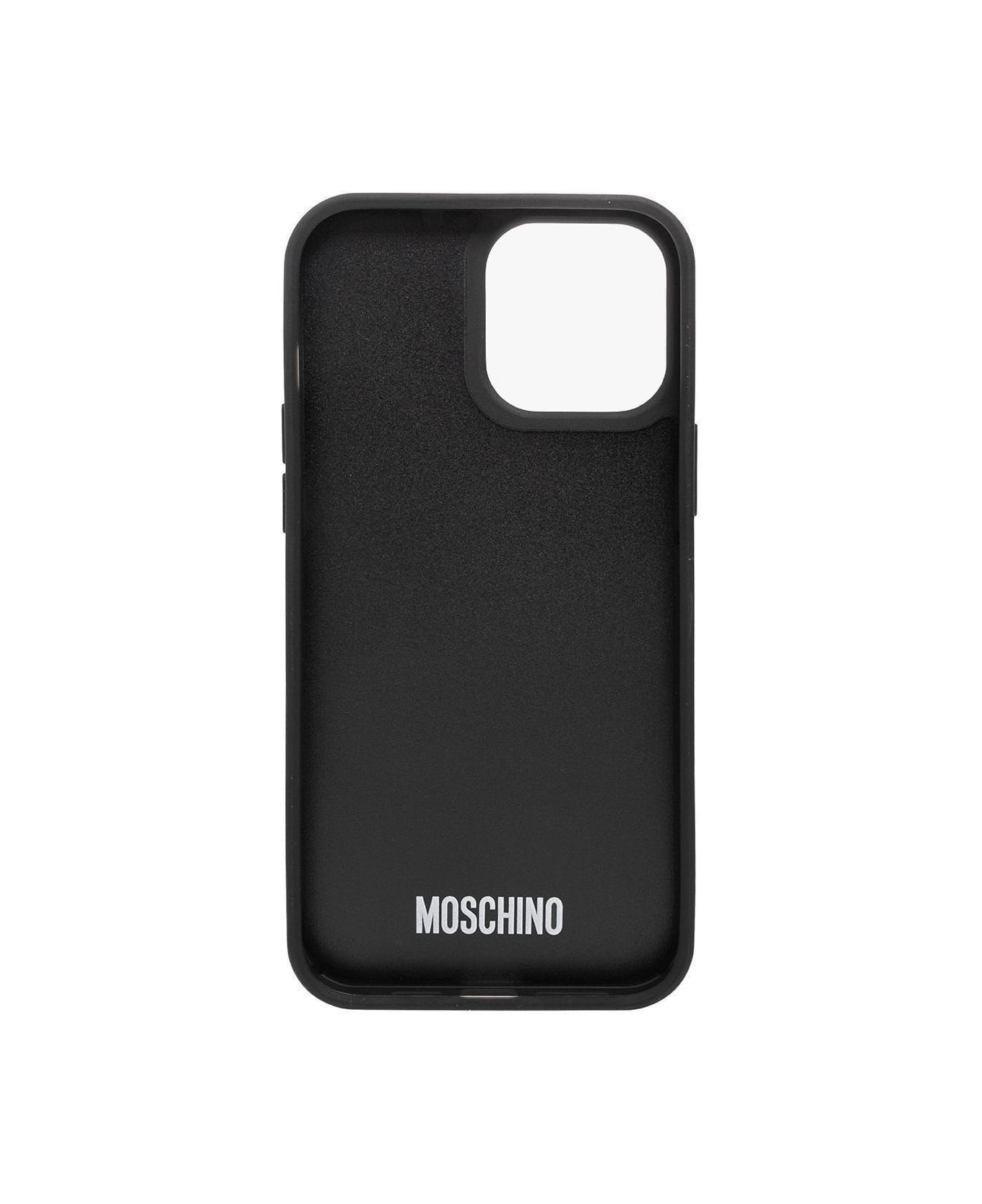 Moschino Teddy Bear Iphone 13 Pro Max Case - Nero デジタルアクセサリー