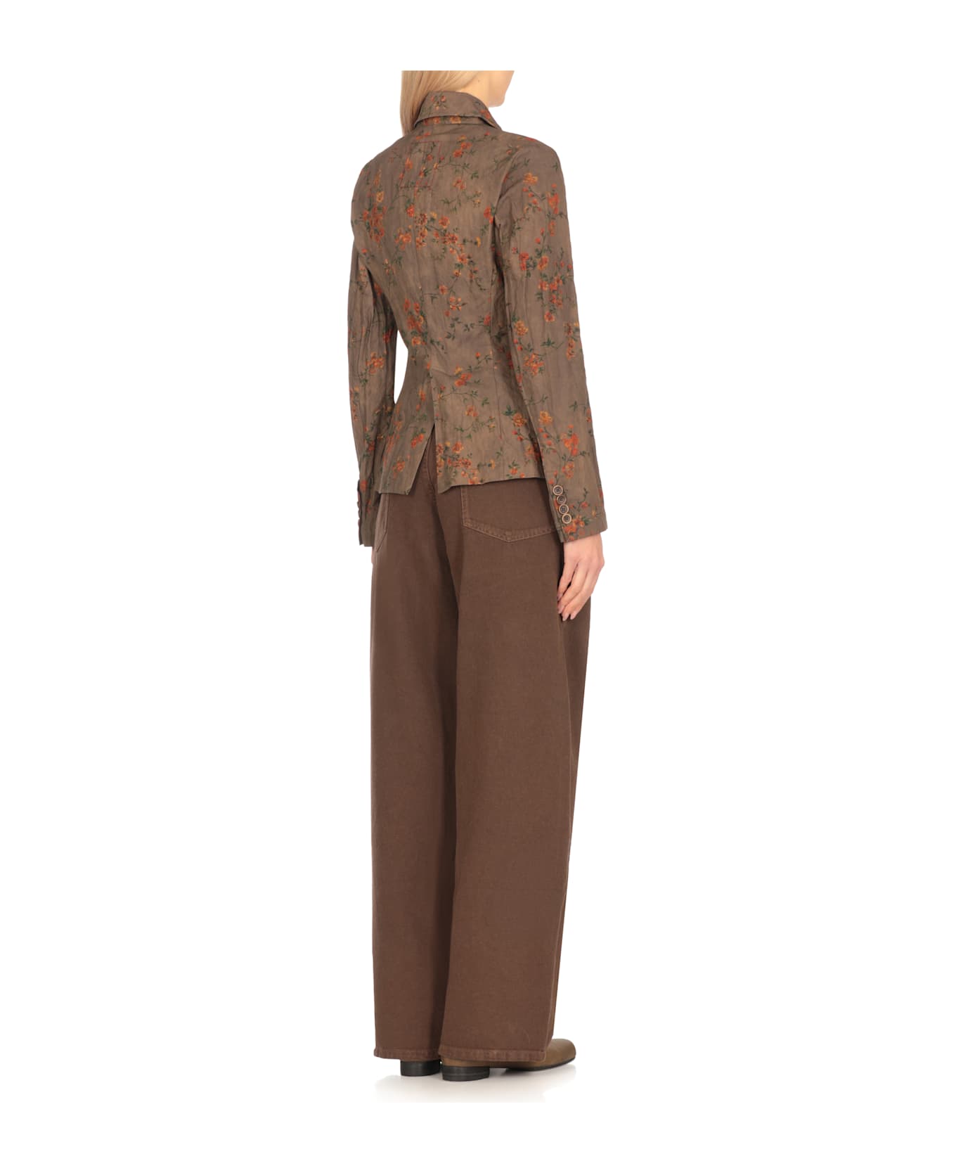 Uma Wang Cotton Blazer - Grey