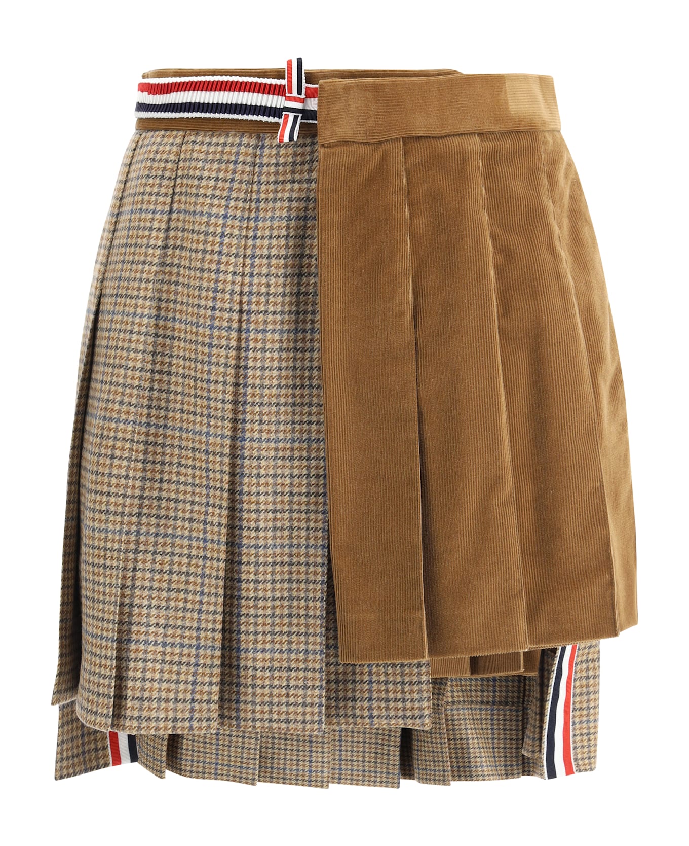 Thom Browne Pleated Miniskirt
