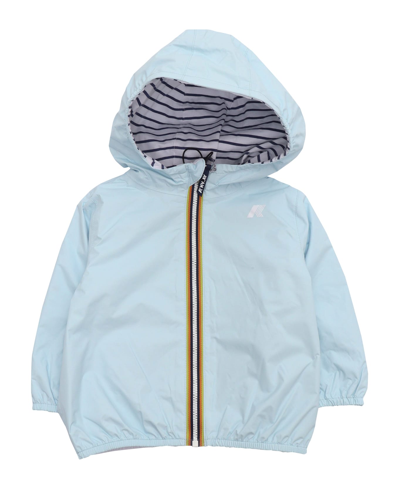 K-Way E. Jake Plus.2 Jersey Double Down Jacket - LIGHT BLUE