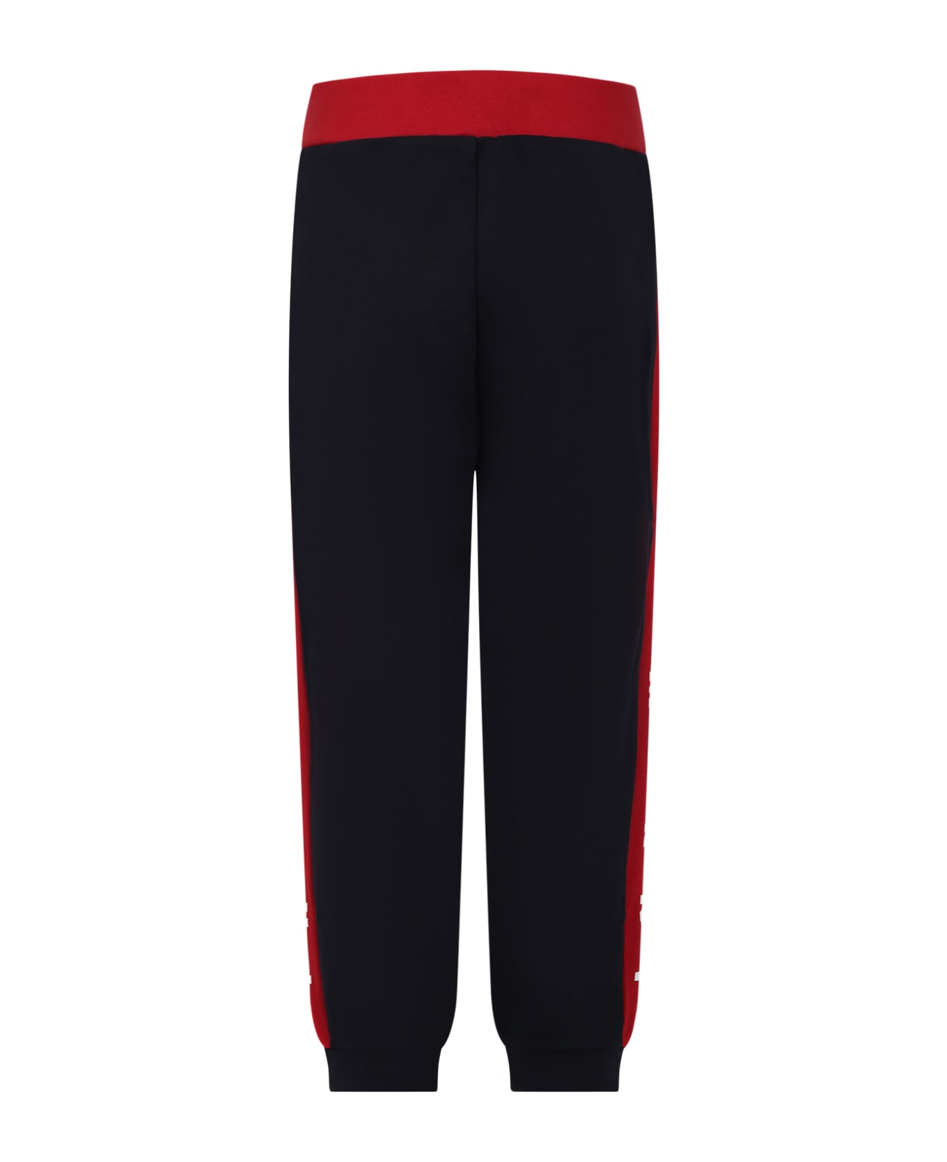 Marni Blue Tracksuit Trousers With Logo For Kids - Blue