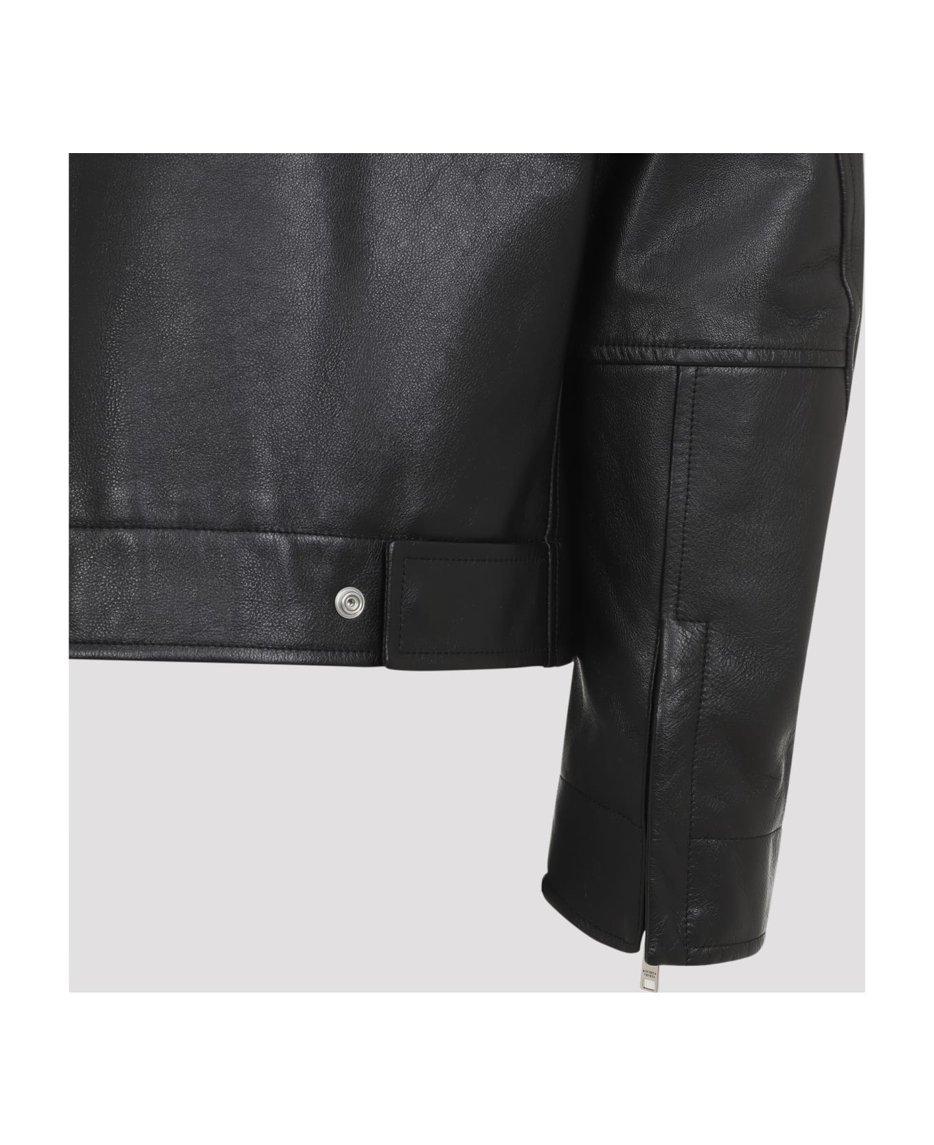 Bottega Veneta Leather Jacket - Black