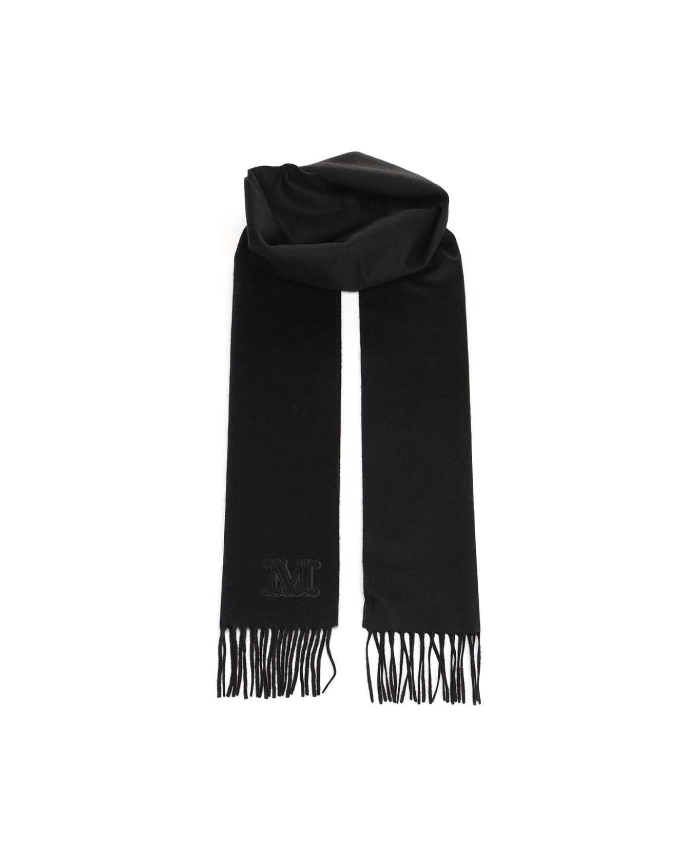 Max Mara Cashmere Stole - BLACK