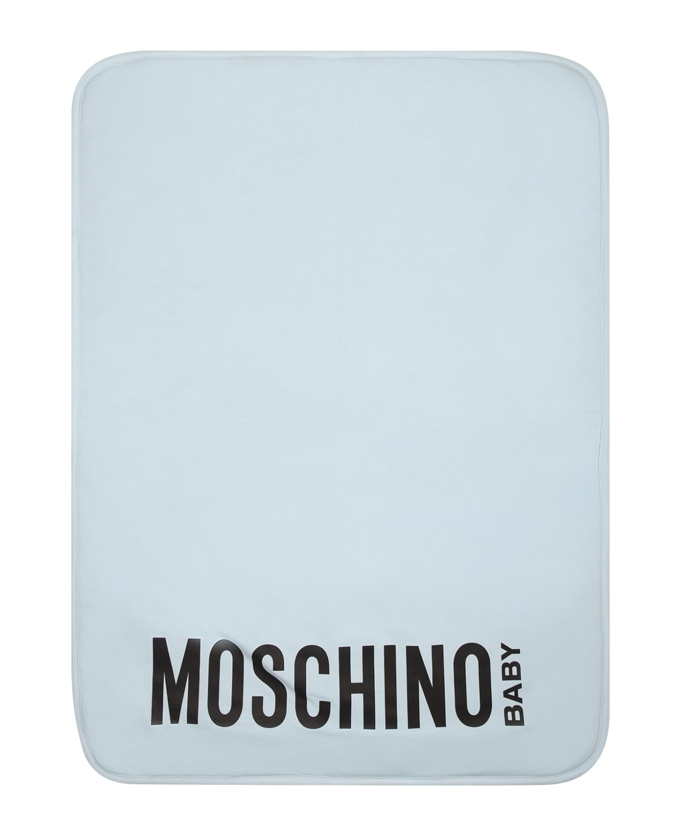 Moschino Light Blue Mother Bag For Baby Boy With Teddy Bear And Logo - Light Blue アクセサリー＆ギフト