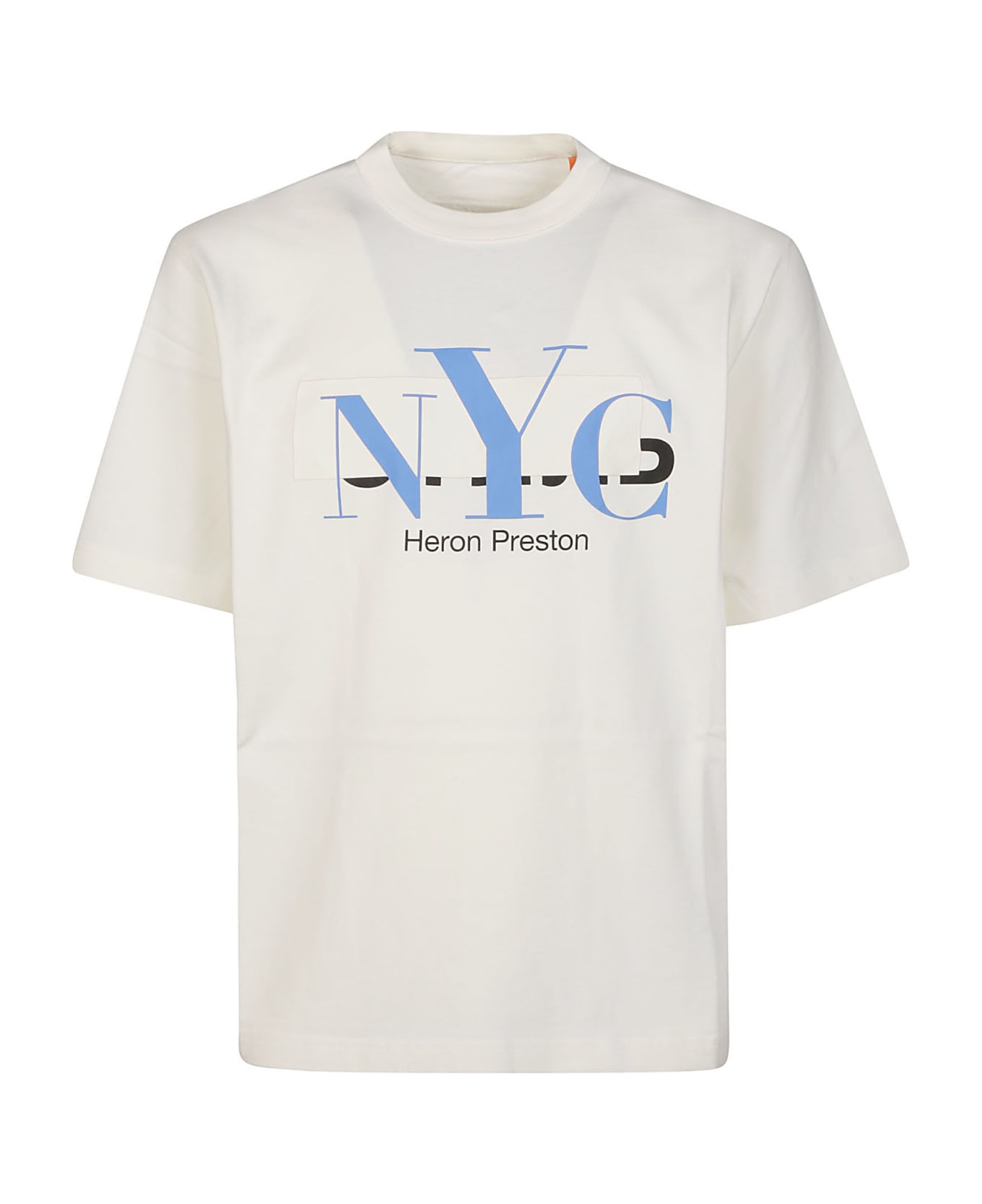 HERON PRESTON Nyc Censored T-shirt - WHITE シャツ