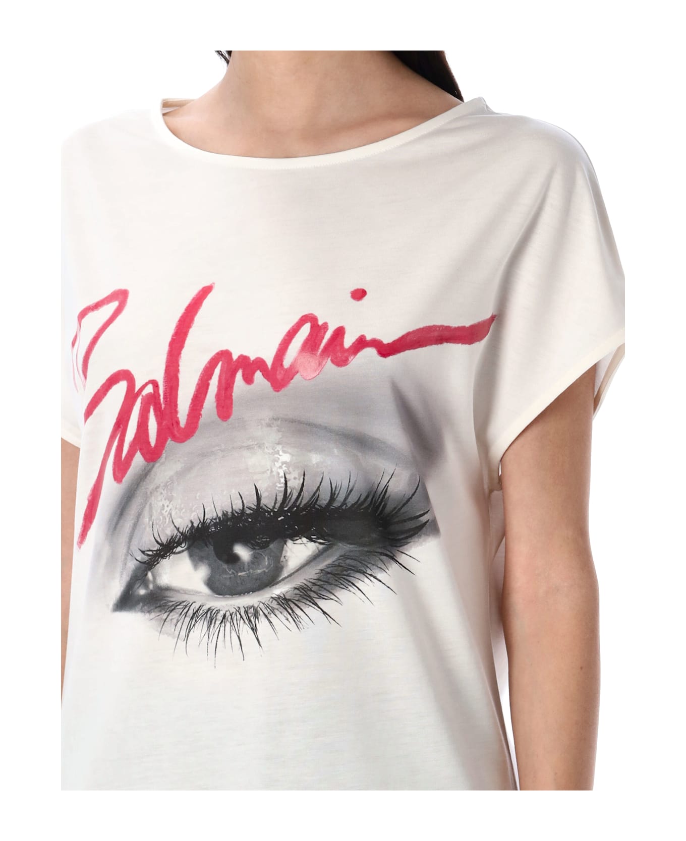 Balmain Eye T-shirt - WHITE