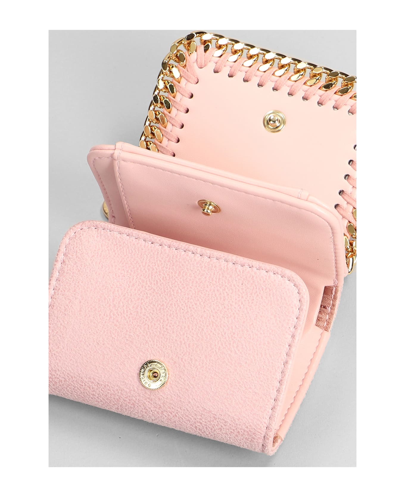 Stella McCartney Wallet In Rose-pink Polyester - rose-pink 財布