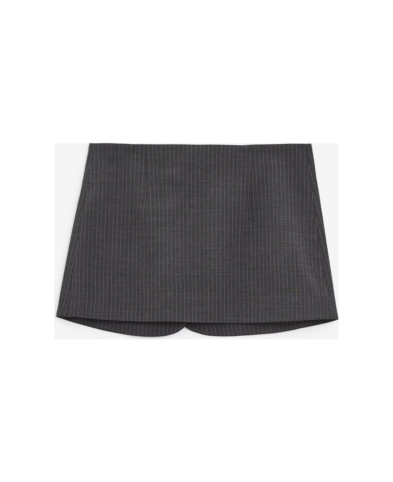 Coperni Tailored Mini Skirt - grey スカート