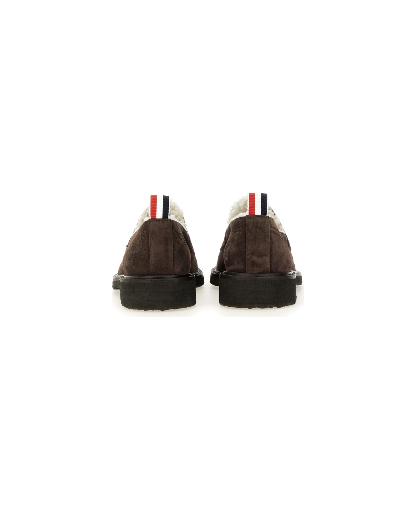 Thom Browne Moccasin 'penny' - BROWN