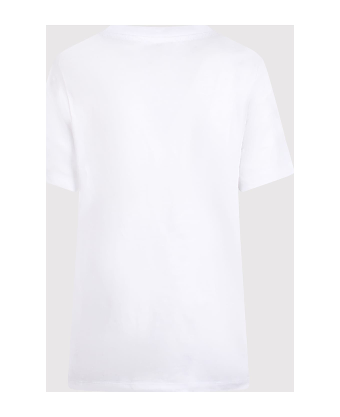 Fiorucci White T-shirt With An Angel Patch