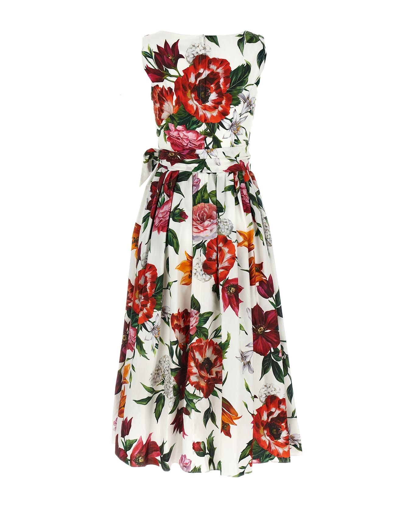 Dolce 
Gabbana Floral Printed Dress - Multicolor