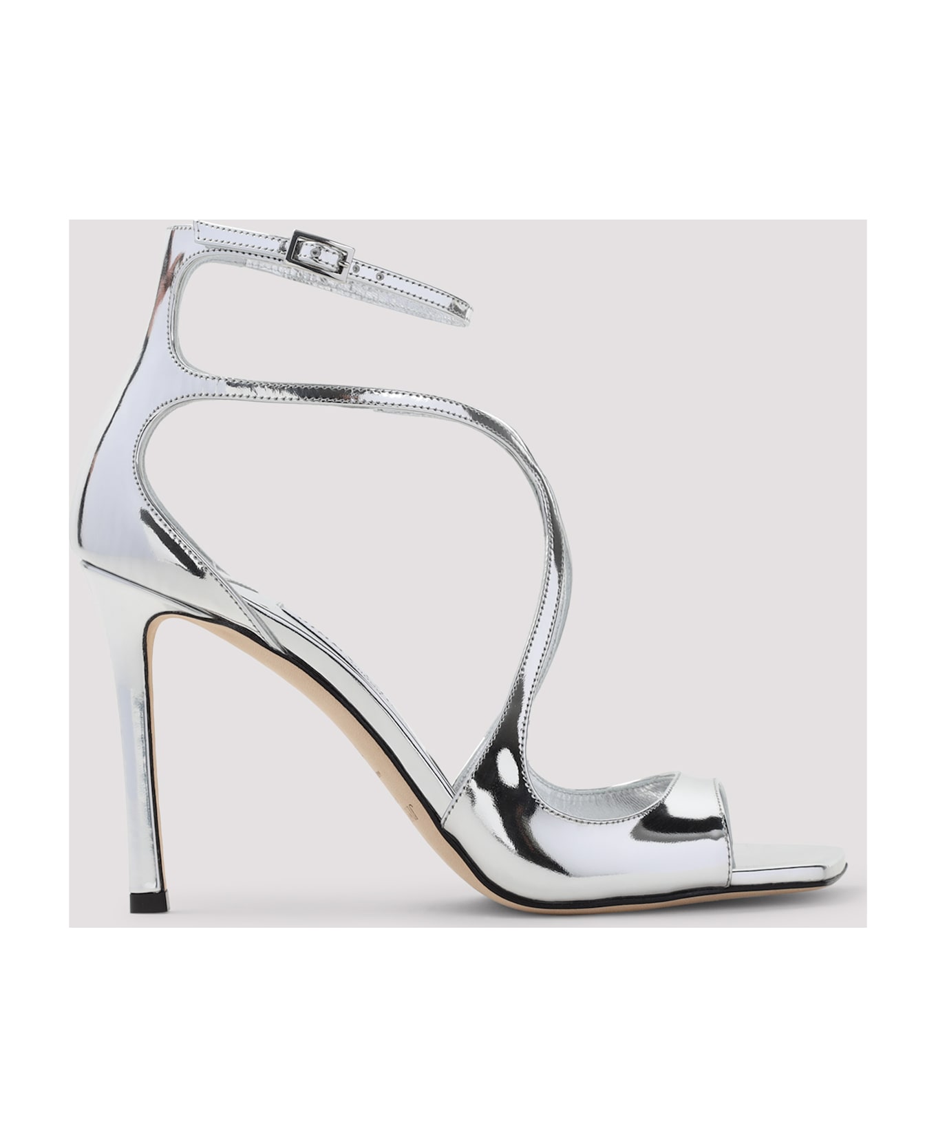 Jimmy Choo Azia 95 Sandal - Silver
