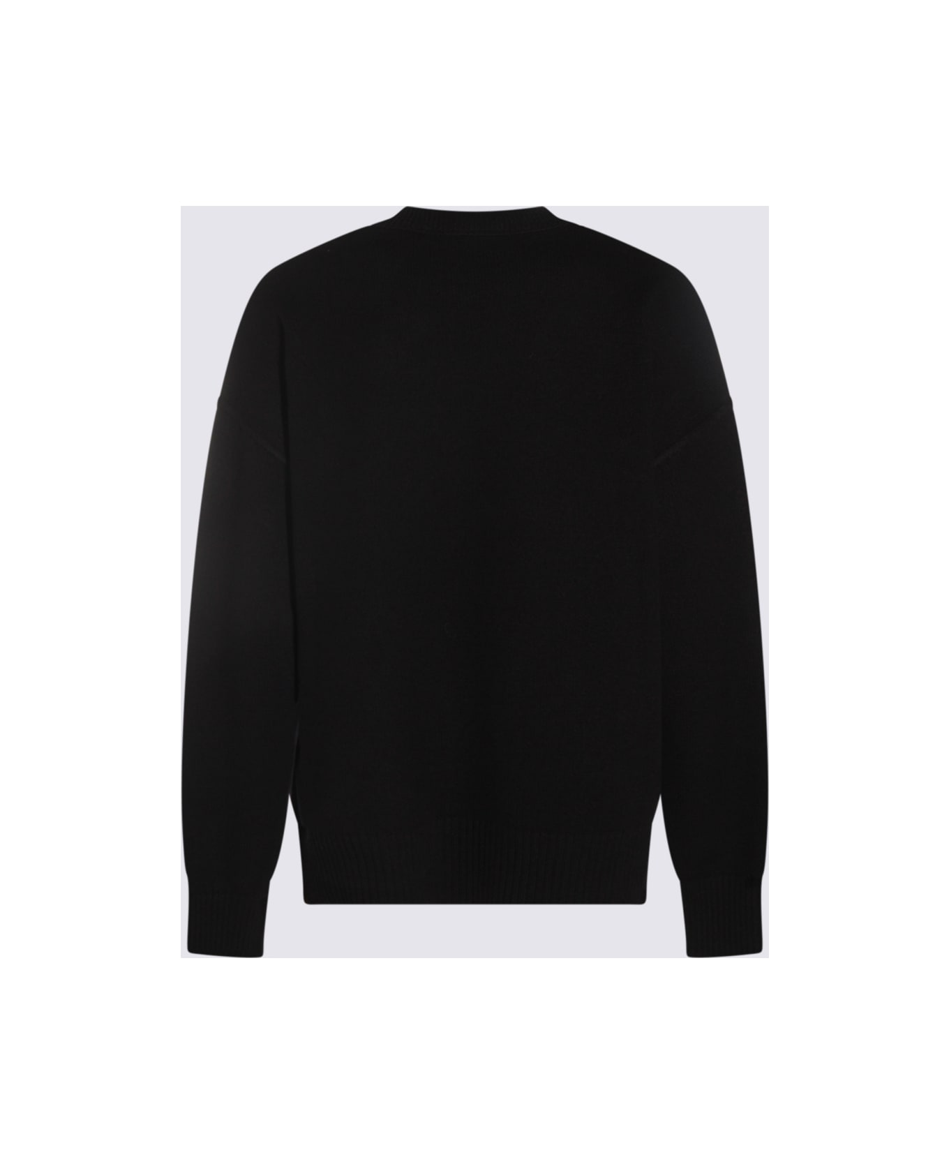 Ami Alexandre Mattiussi Black Wool Knitwear - Black