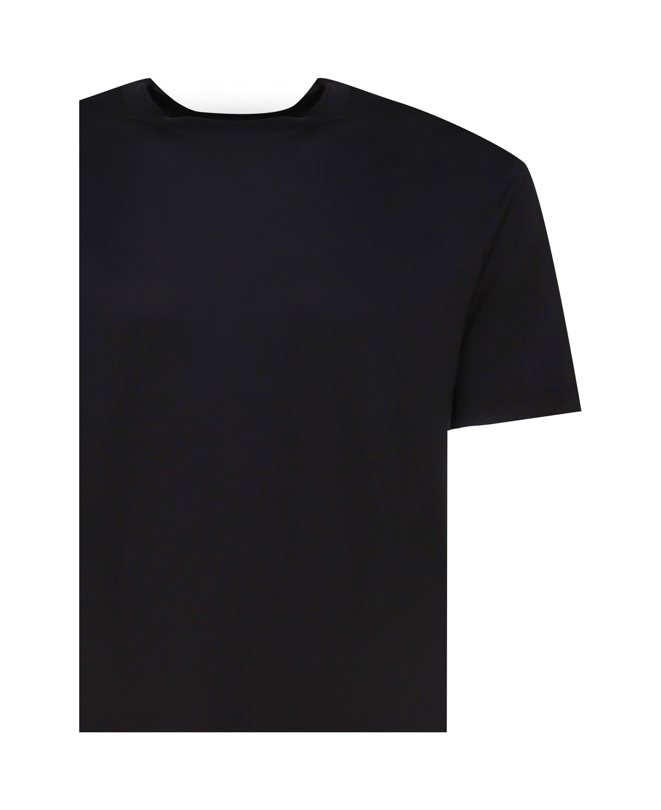 Emporio Armani Cotton T-shirt - Black