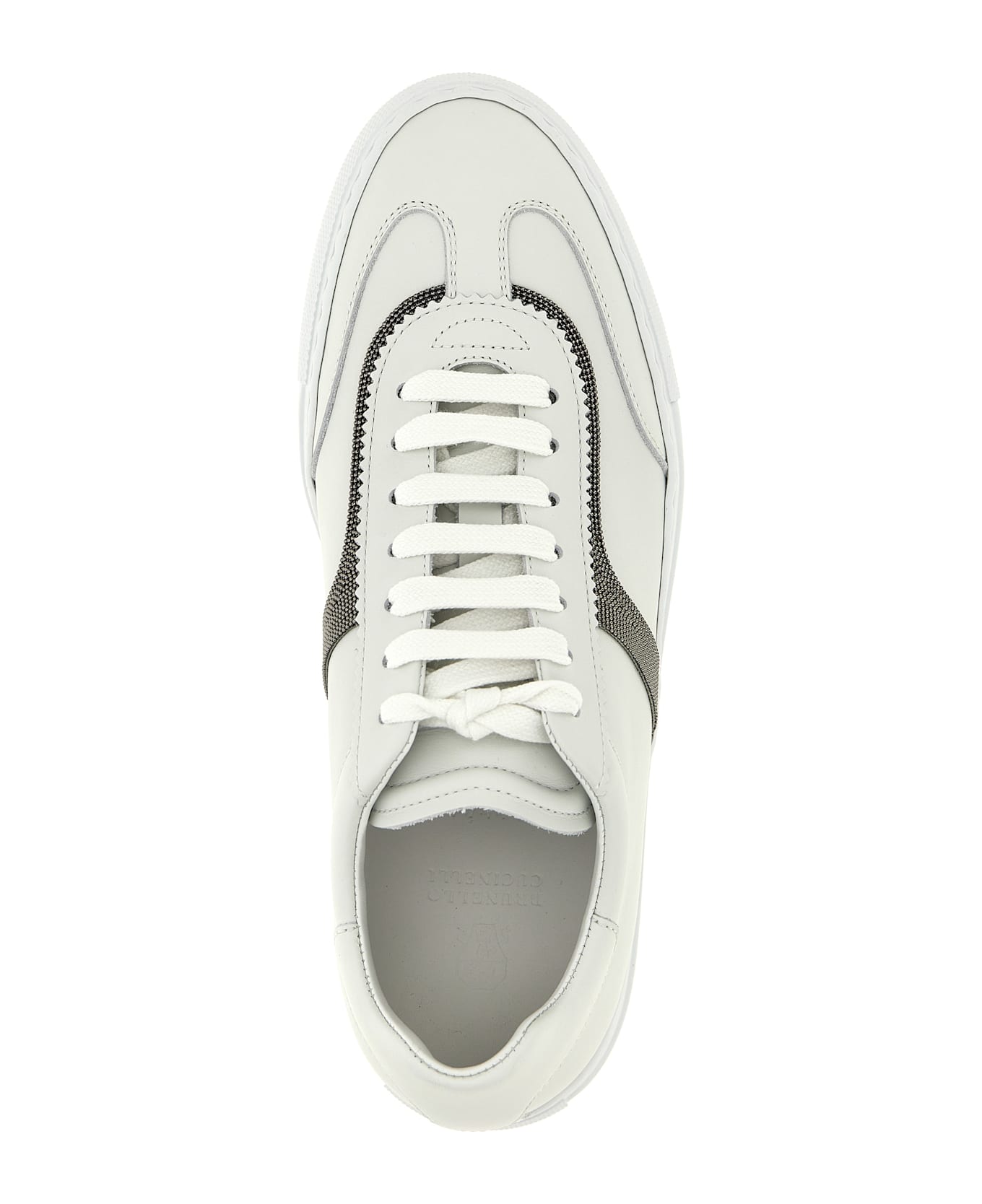 Brunello Cucinelli Sneakers Precious Detail - White