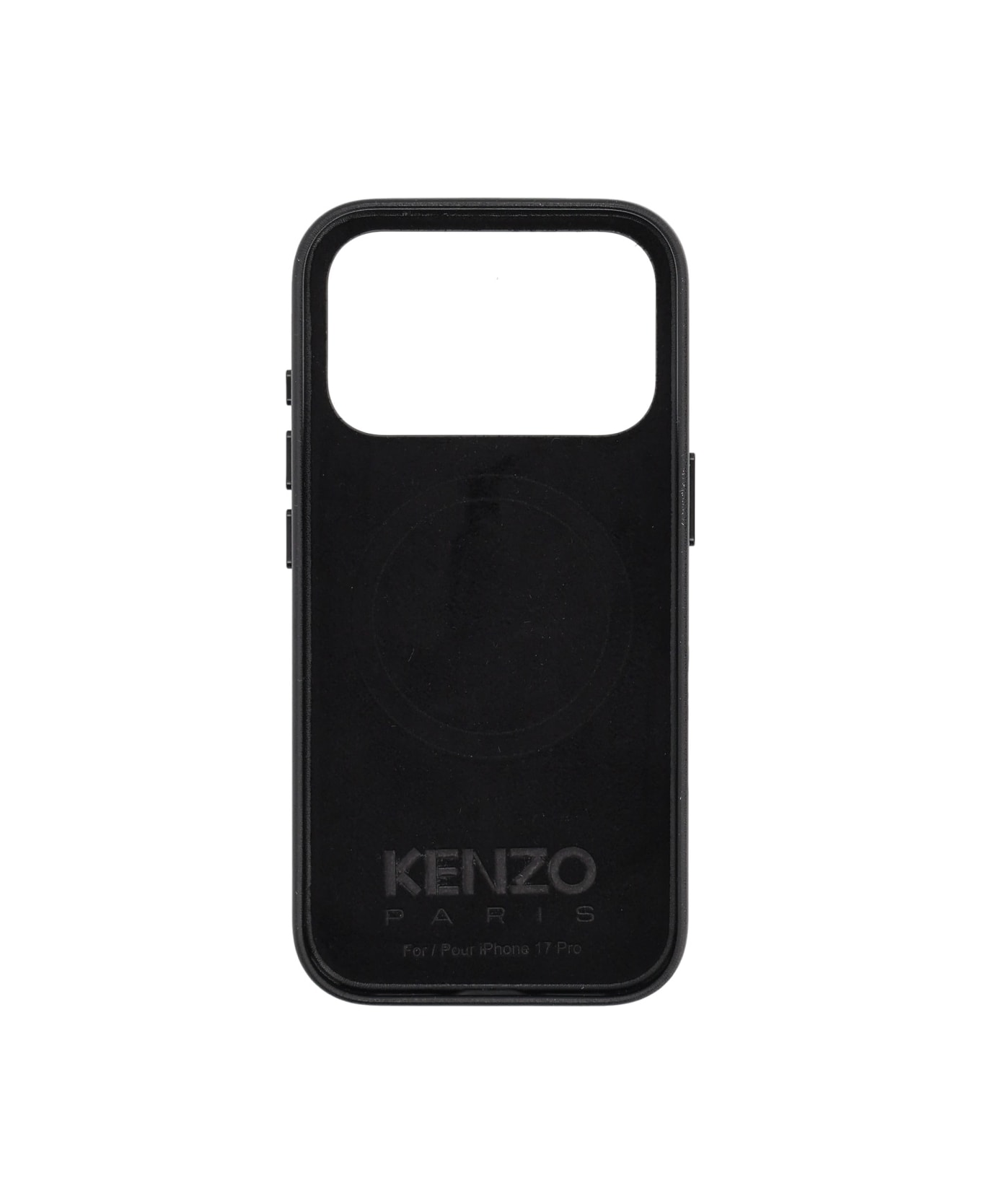 Kenzo Case For Iphone 17 Pro "boke Flower 2.0" - BLACK