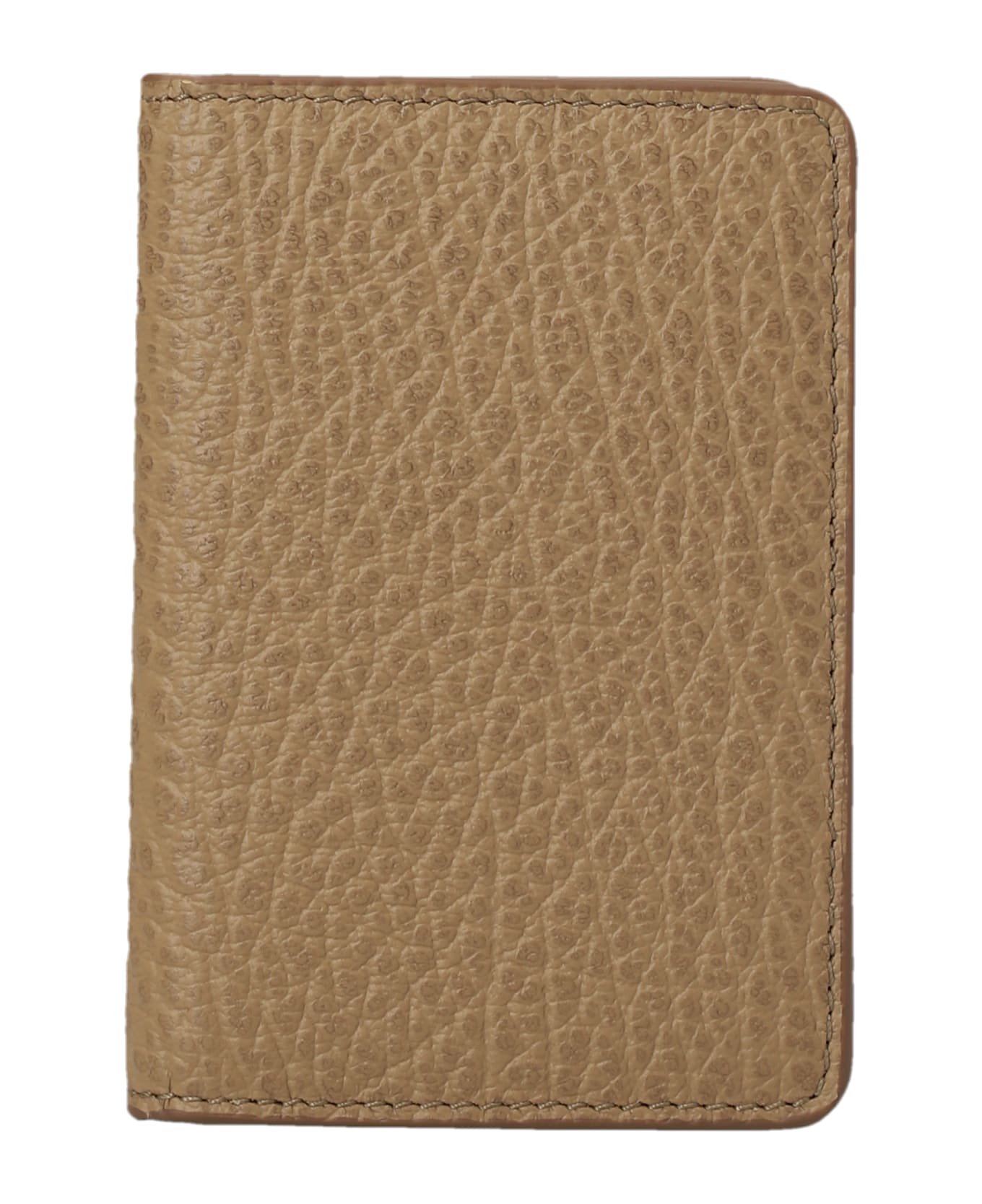 Maison Margiela Stitching  Card Holder - Beige