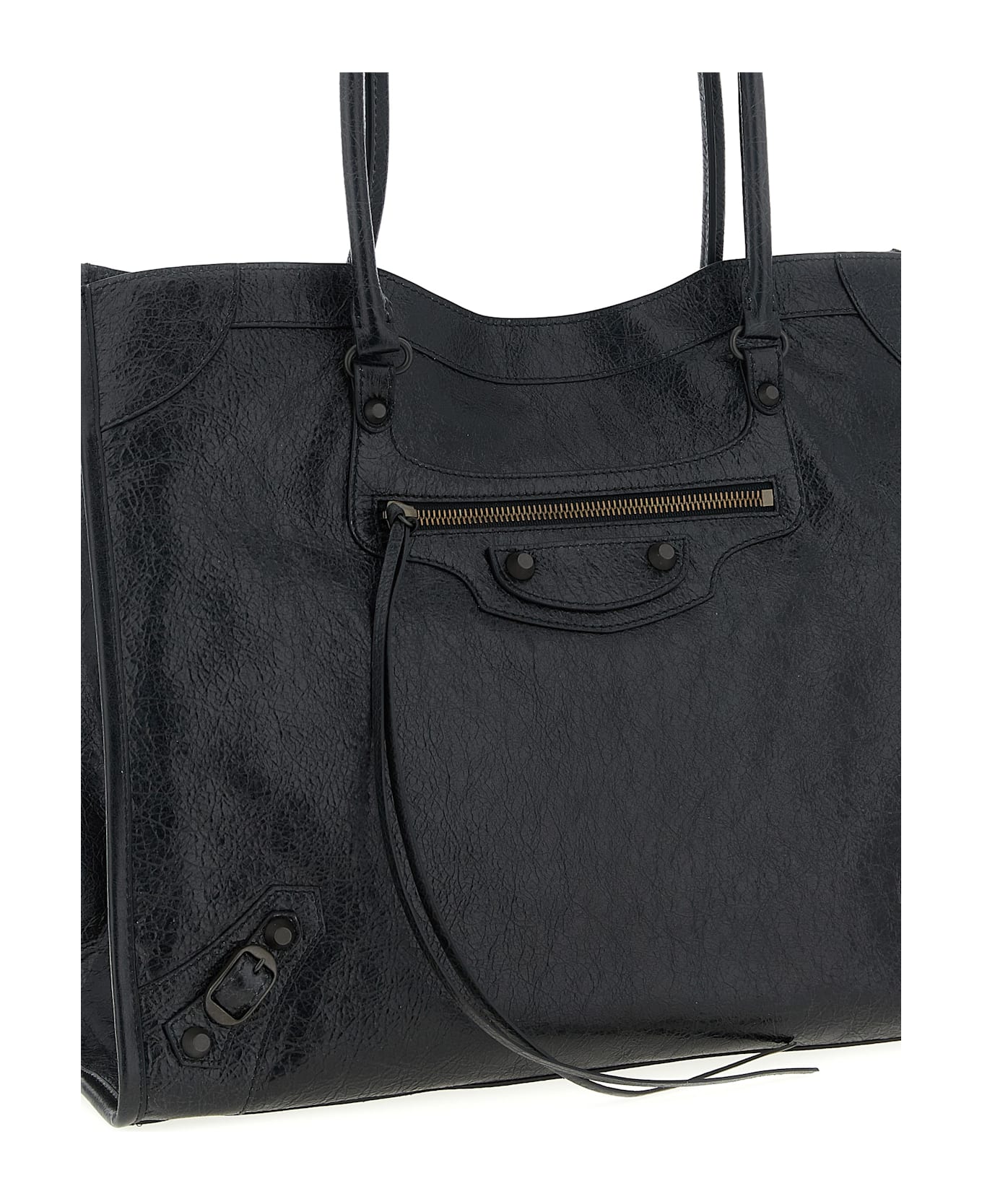 Balenciaga Medium 
le City
 Shopping Bag - Black  