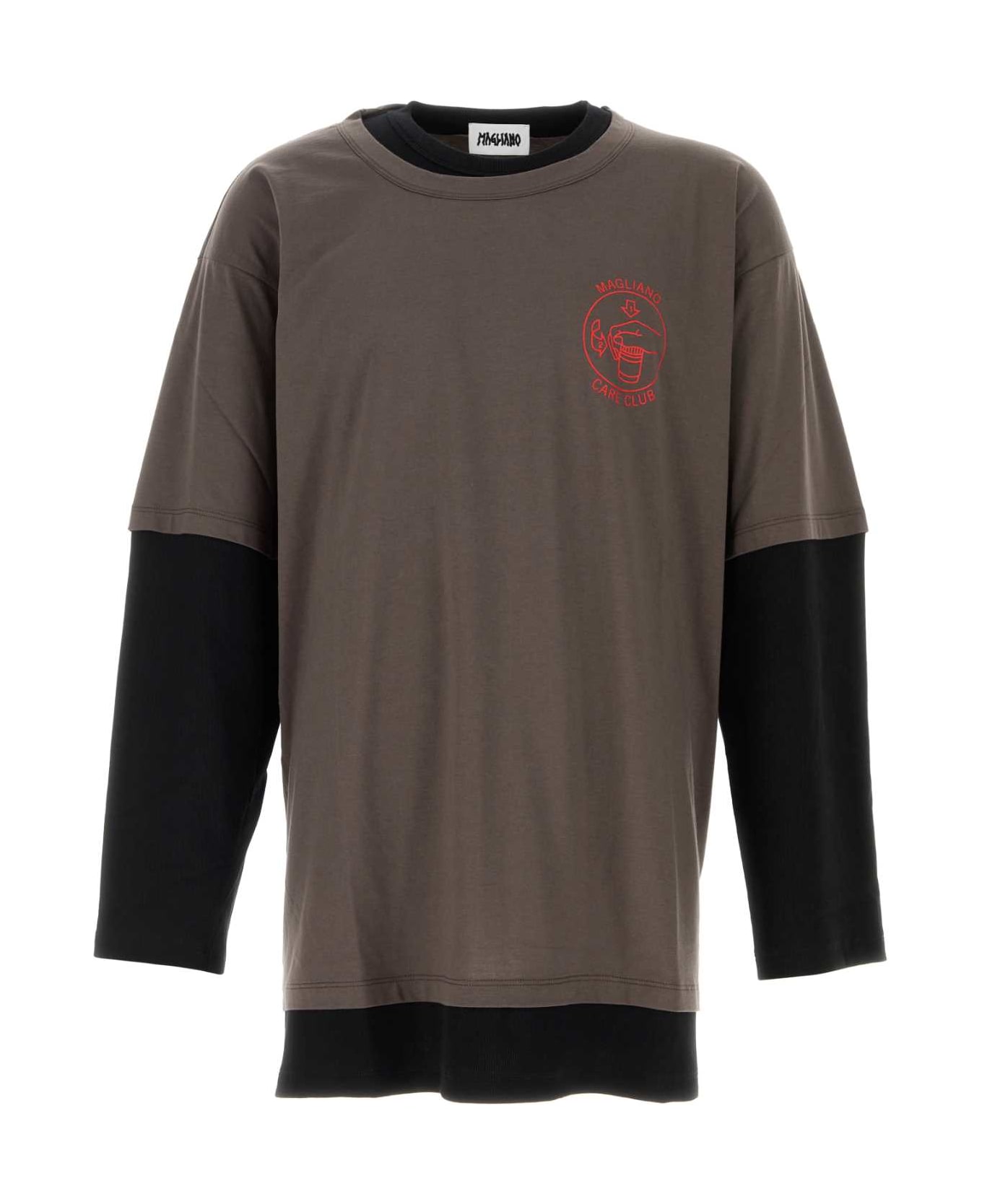 Tシャツ・カットソー Magliano Two-tone cotton oversize Trauma t-shirt Magliano Two-tone Cotton Oversize Trauma T-shirt | italist