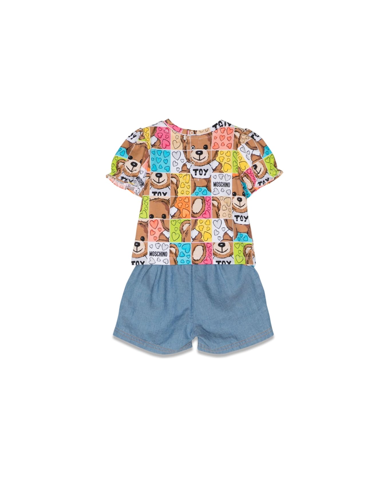 Moschino T-shirt And Shortsset - MULTICOLOUR アクセサリー＆ギフト