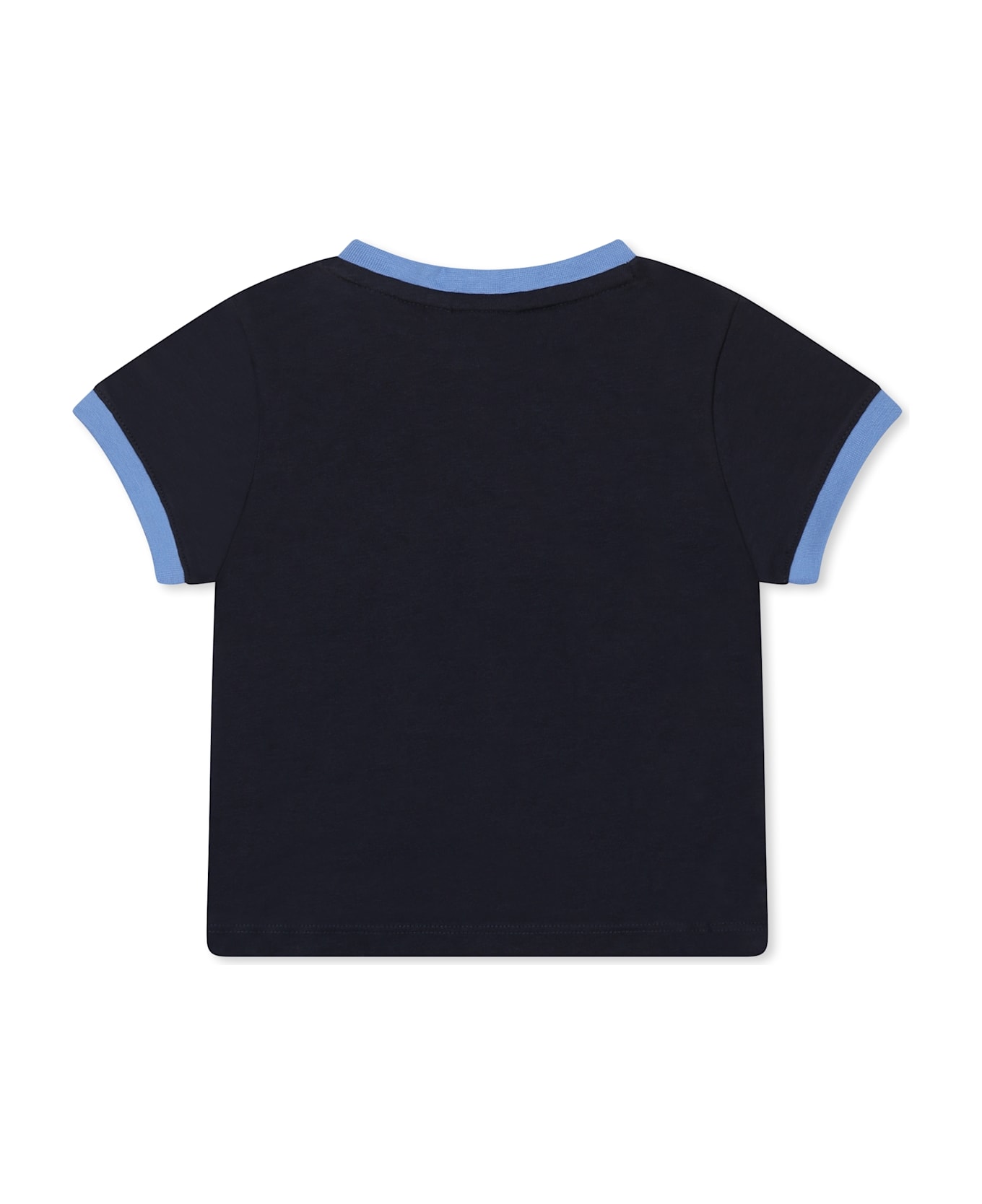 Hugo Boss Blue T-shirt For Baby Boy With Logo - Blue