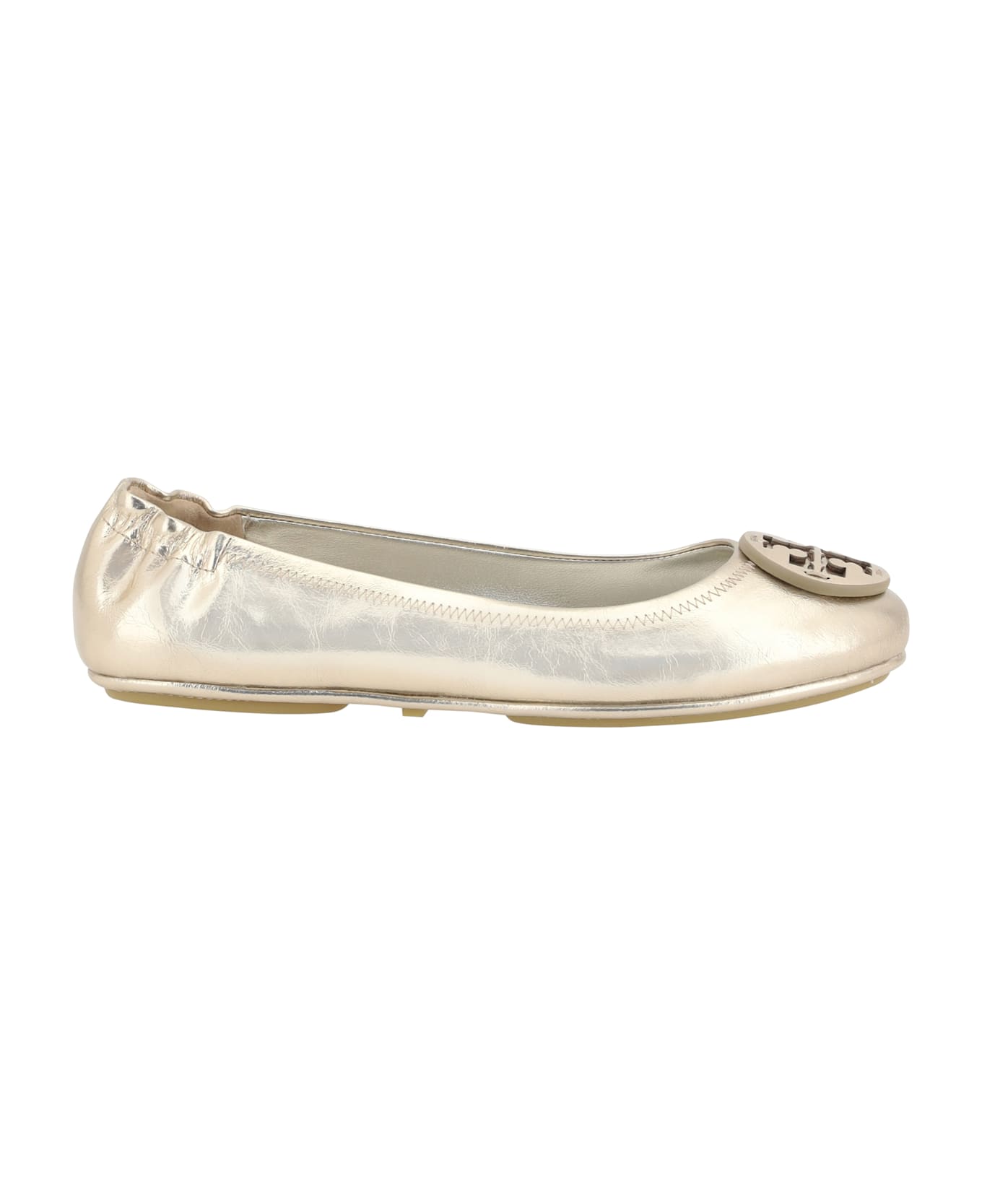 Tory Burch Minnie Ballerinas - Golden フラットシューズ