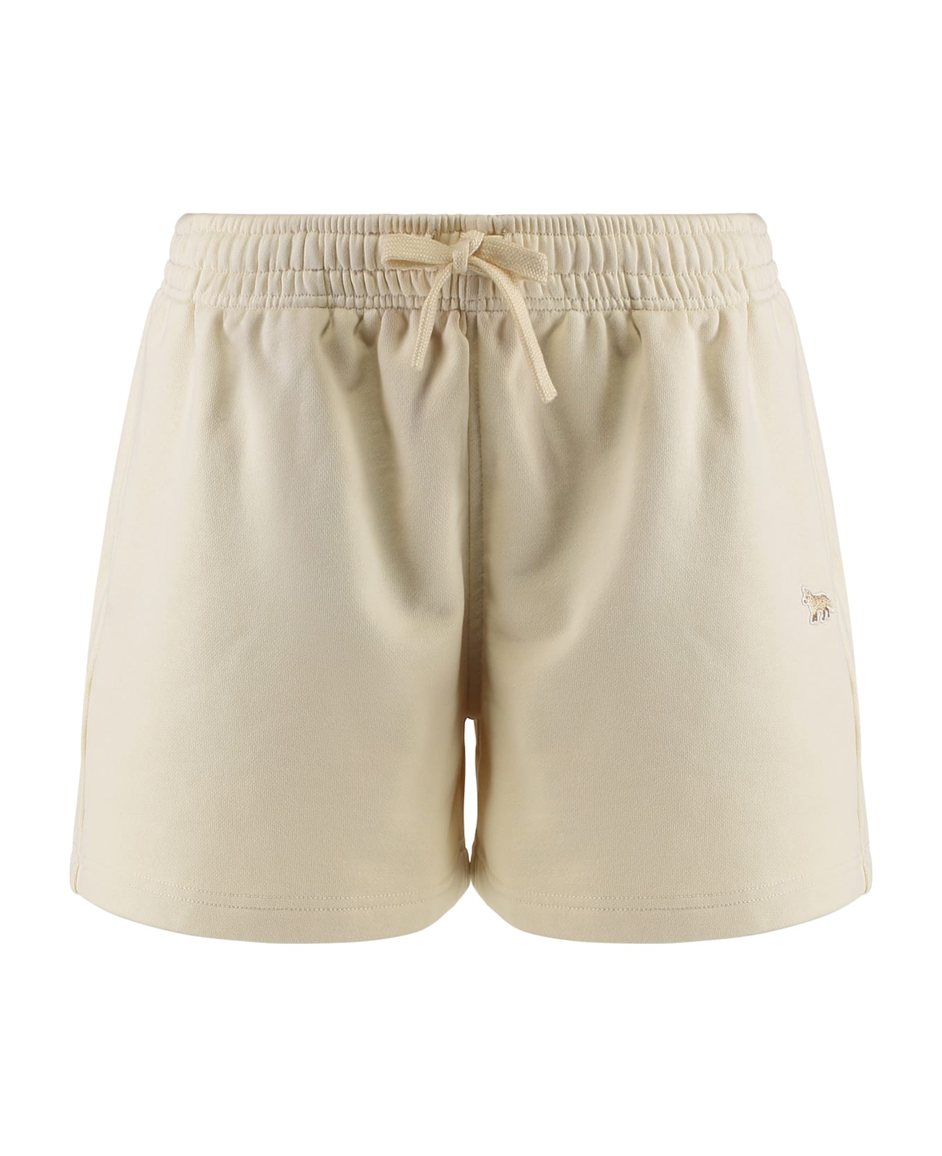 Maison Kitsuné Cotton Shorts - panna