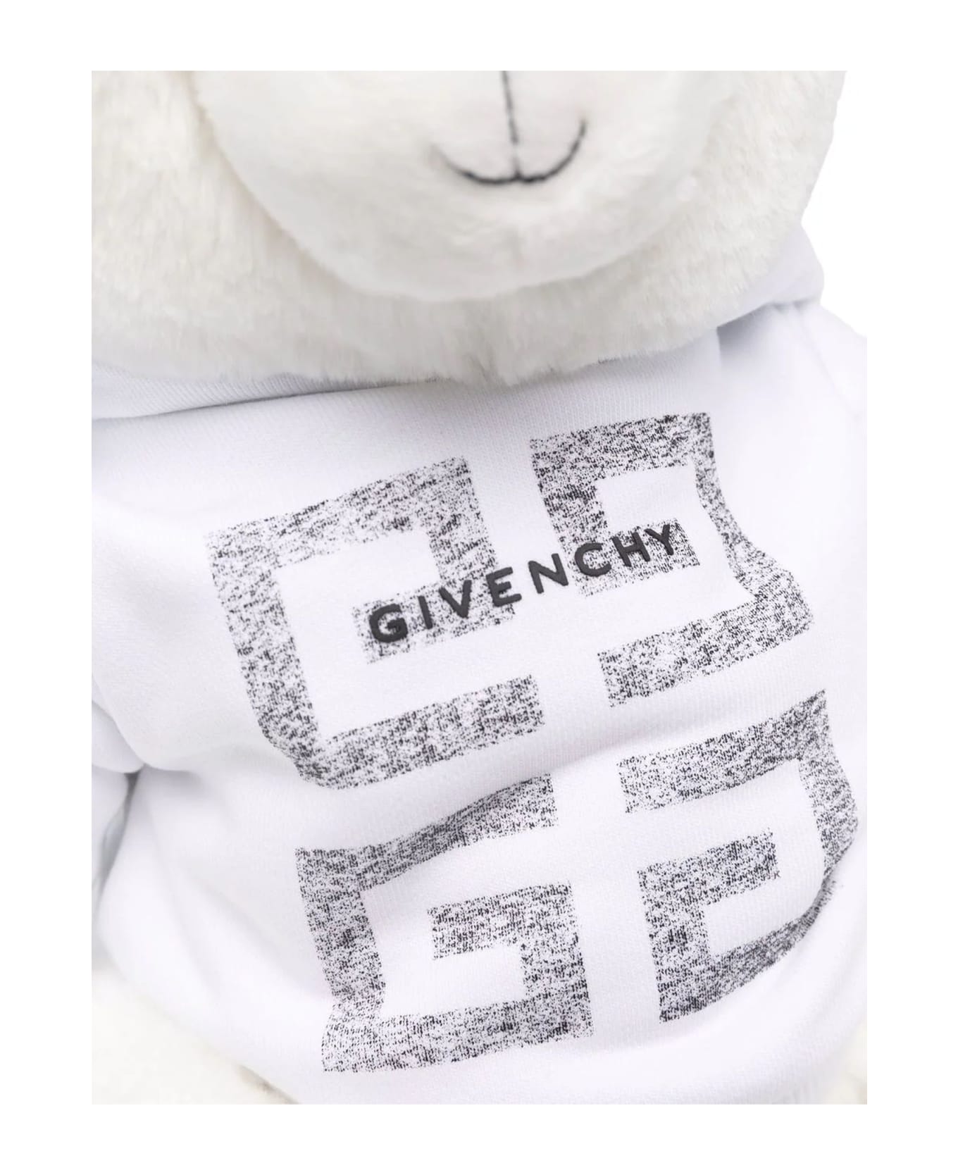 Givenchy White Polyester Peluche - Bianco