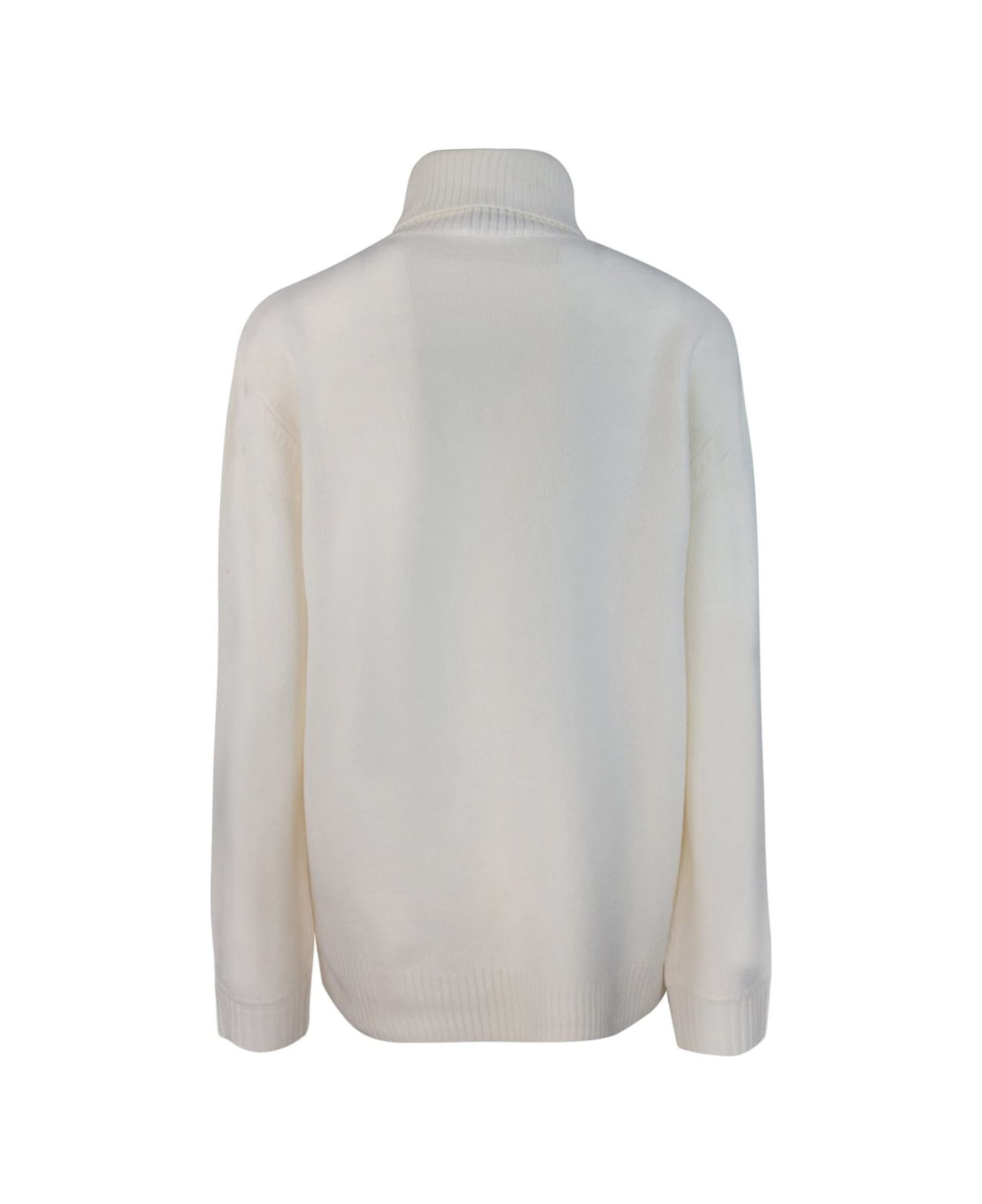 A.P.C. Turtleneck Long-sleeved Jumper - White