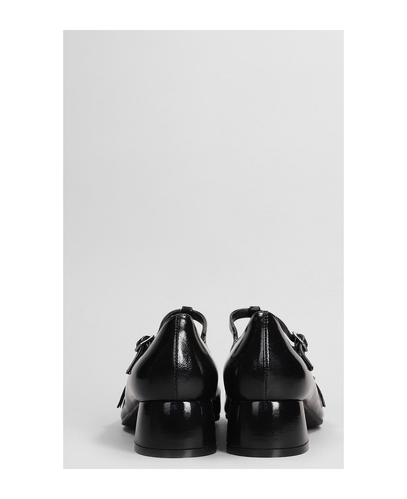 Julie Dee Pumps In Black Patent Leather - black