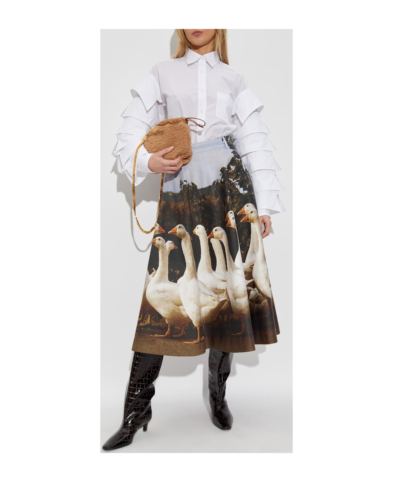Moschino Shirt With Pocket - WHITE