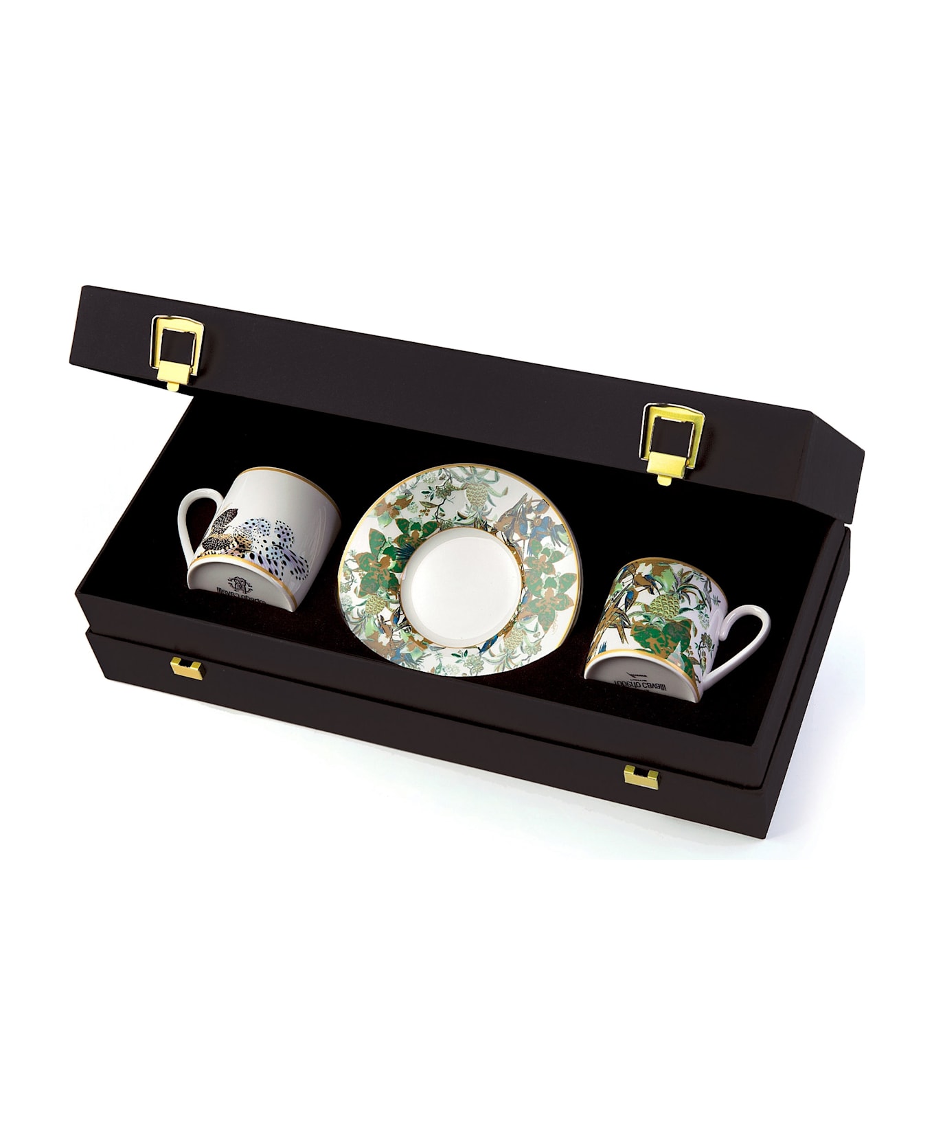 Roberto Cavalli Flowers Set 2 Tazze Caffe - Multicolor