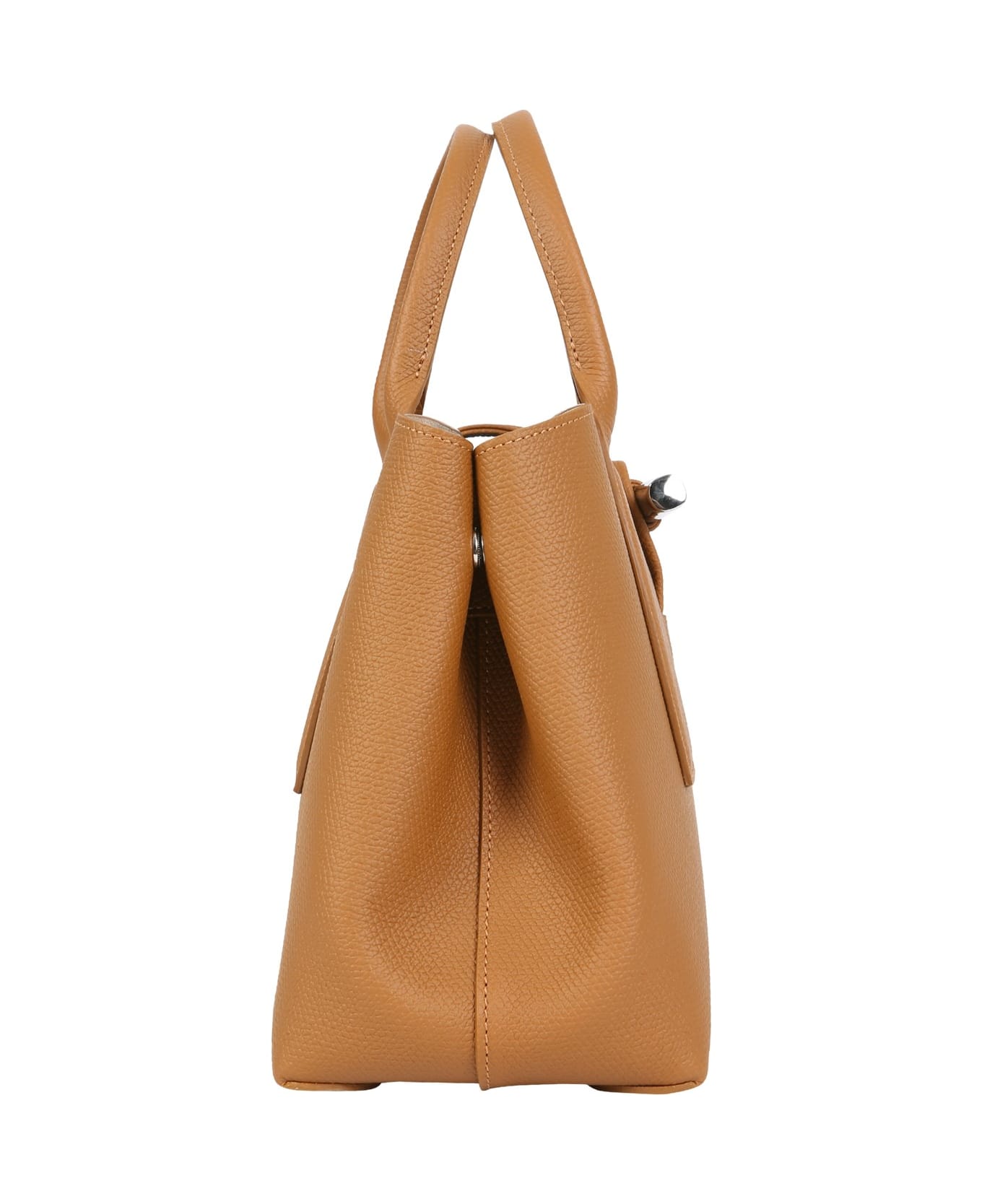 Longchamp Medium Roseau Bag - BROWN トートバッグ