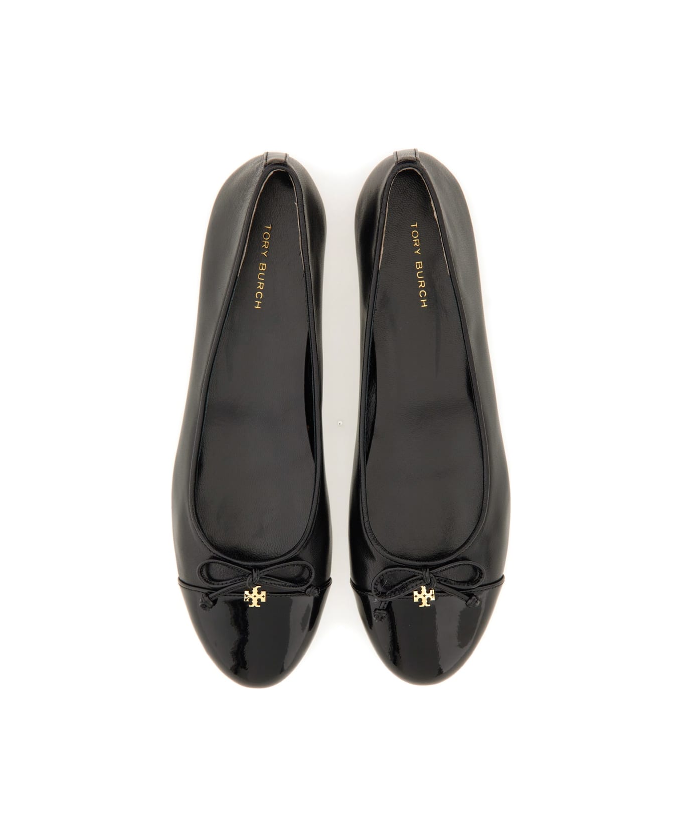 Tory Burch Ballerina "bow" - BLACK