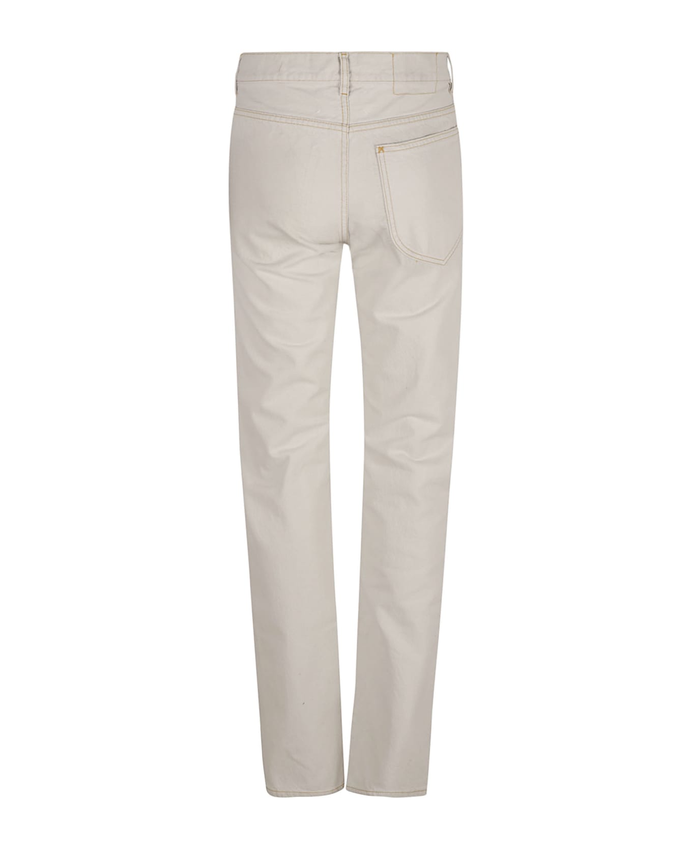 Maison Margiela Straight-leg Jeans - White