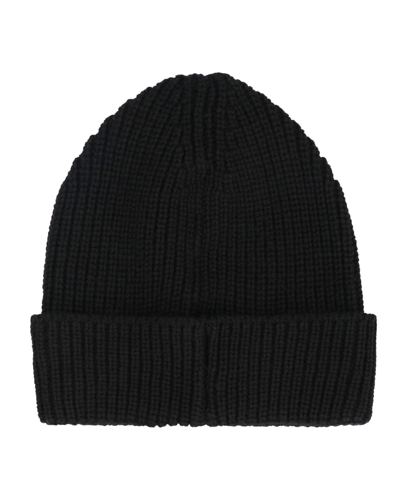 Barrow Logo Wool Beanie - Black 帽子