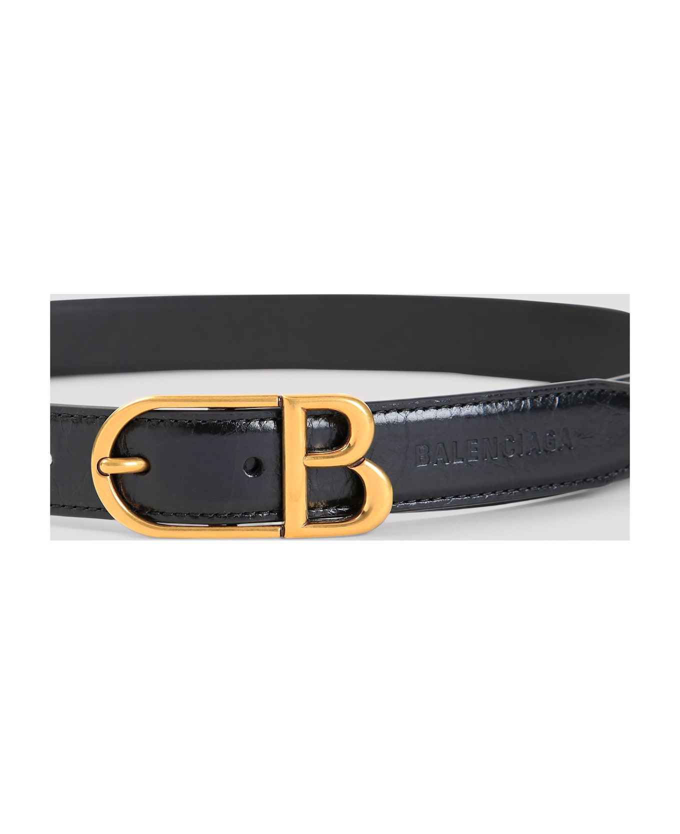 Balenciaga Classic B Belt - Black