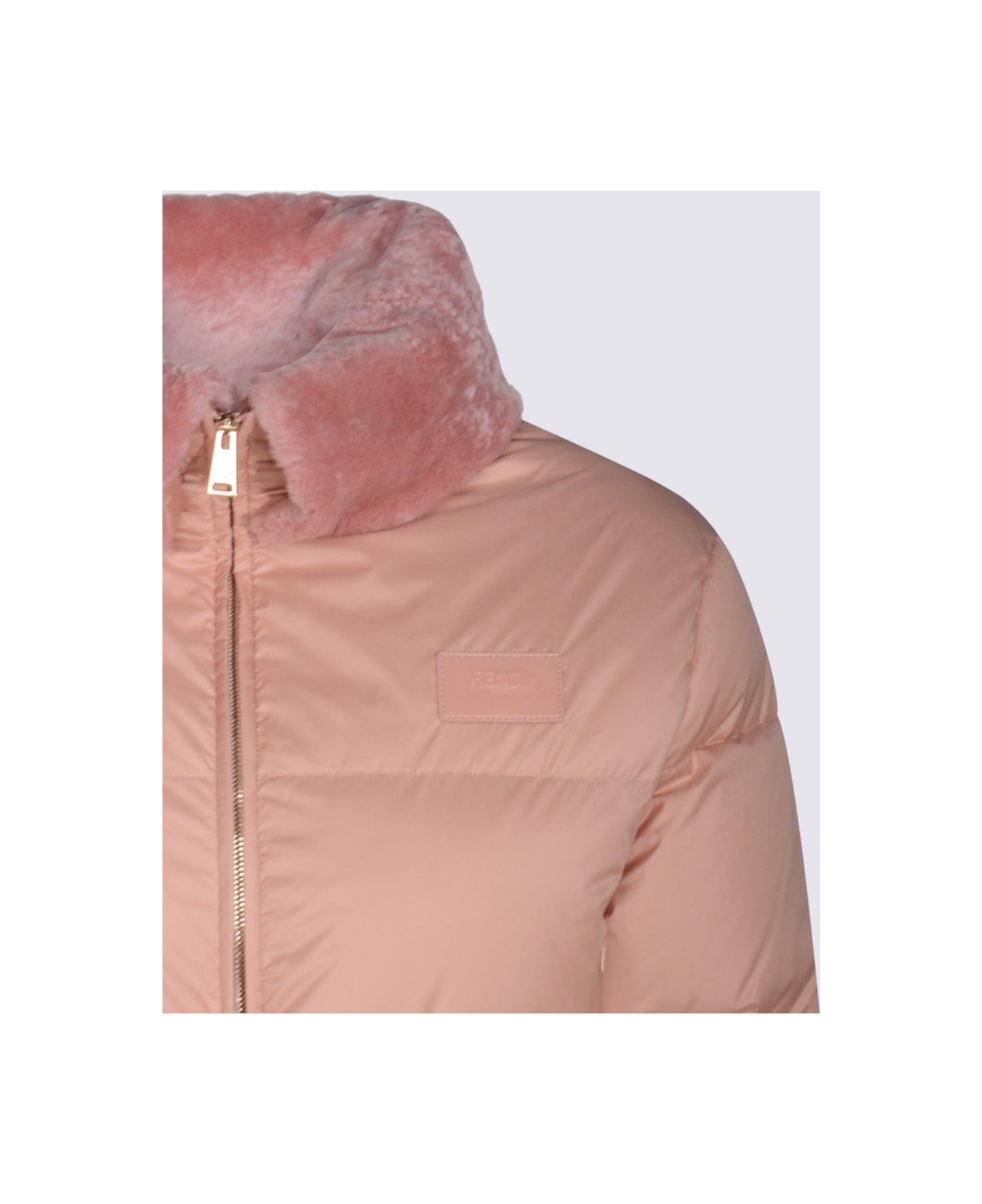 Fendi Pink Down Jacket - Pink