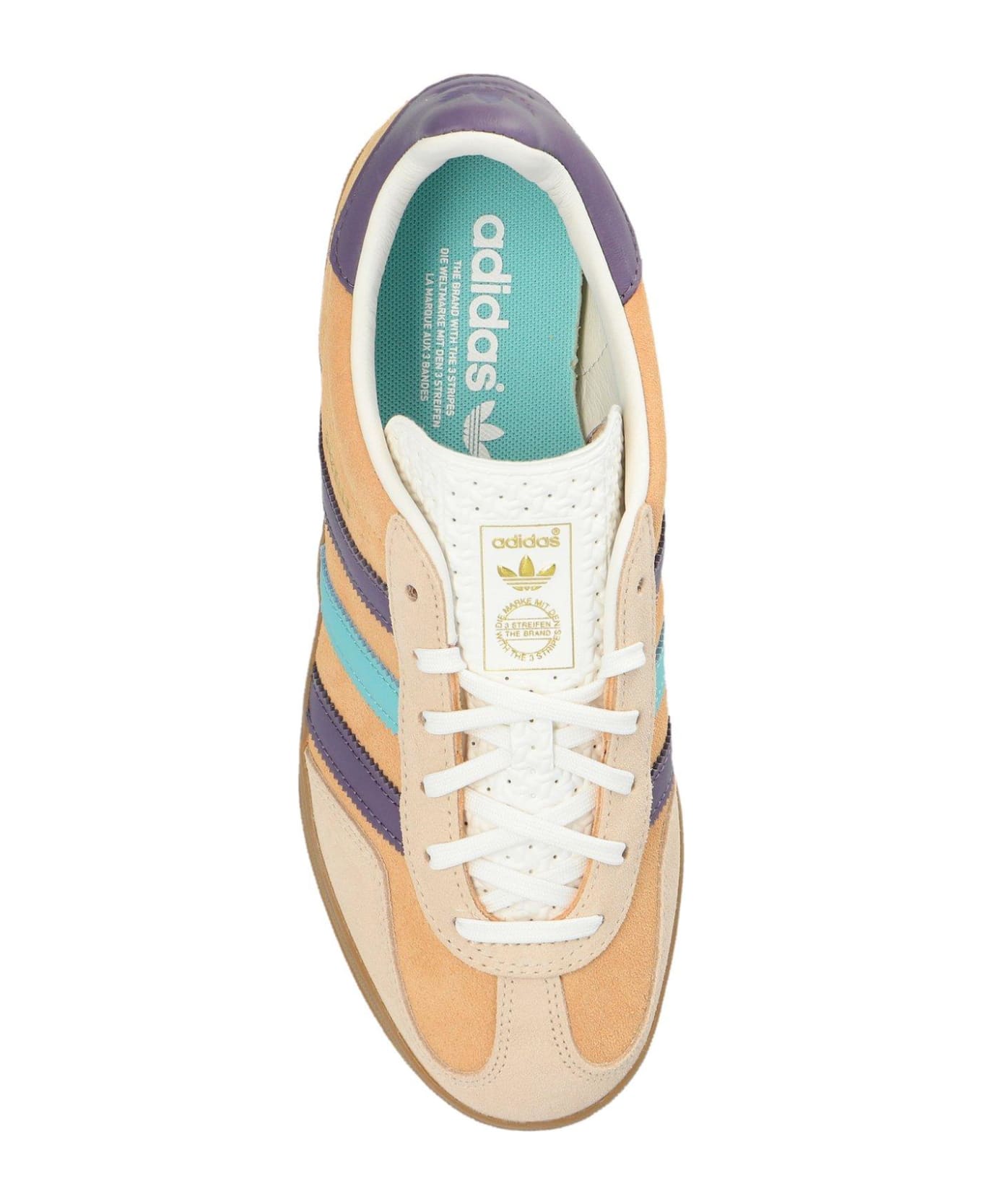 Adidas Originals Gazelle Lace-up Sneakers - Orange